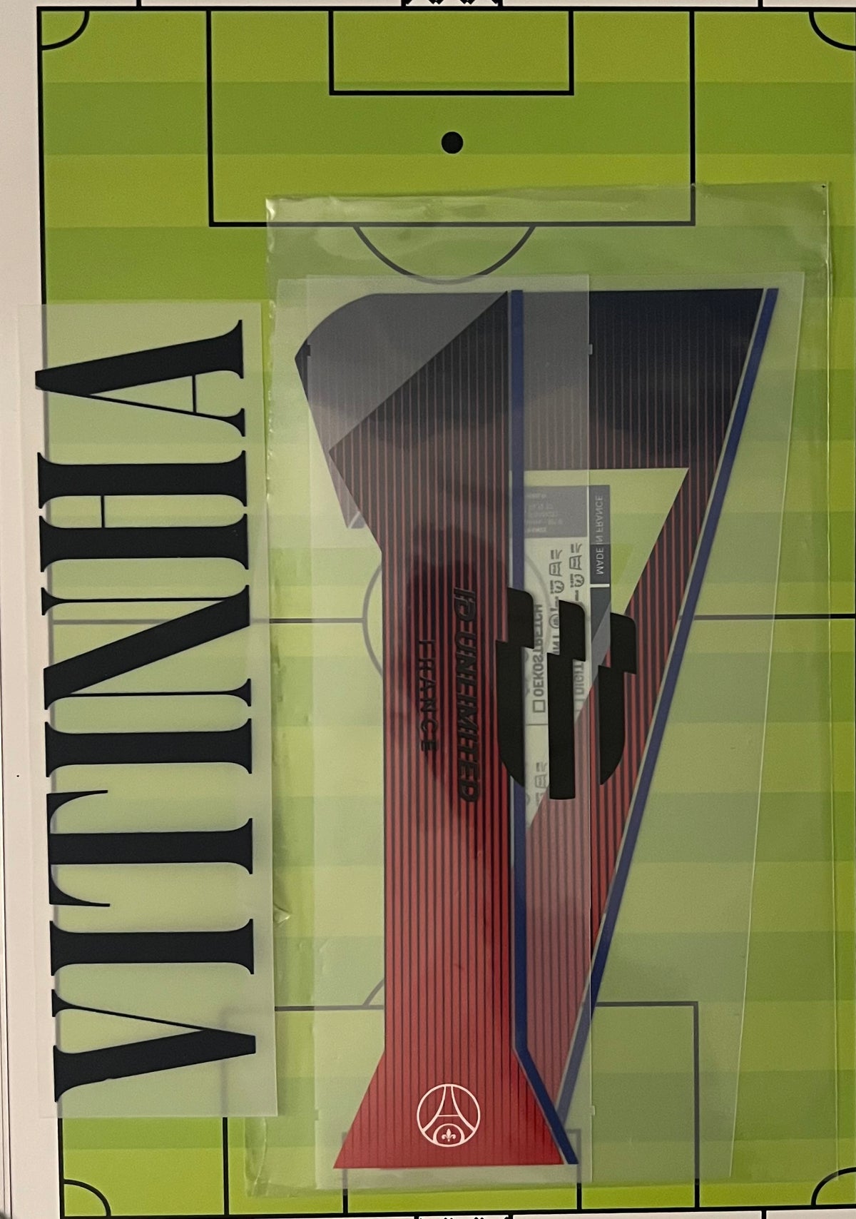 Flocage Nameset Officiel VITINHA #17 Paris 2026/27 extérieur away CUP Champions league (C1) PSG