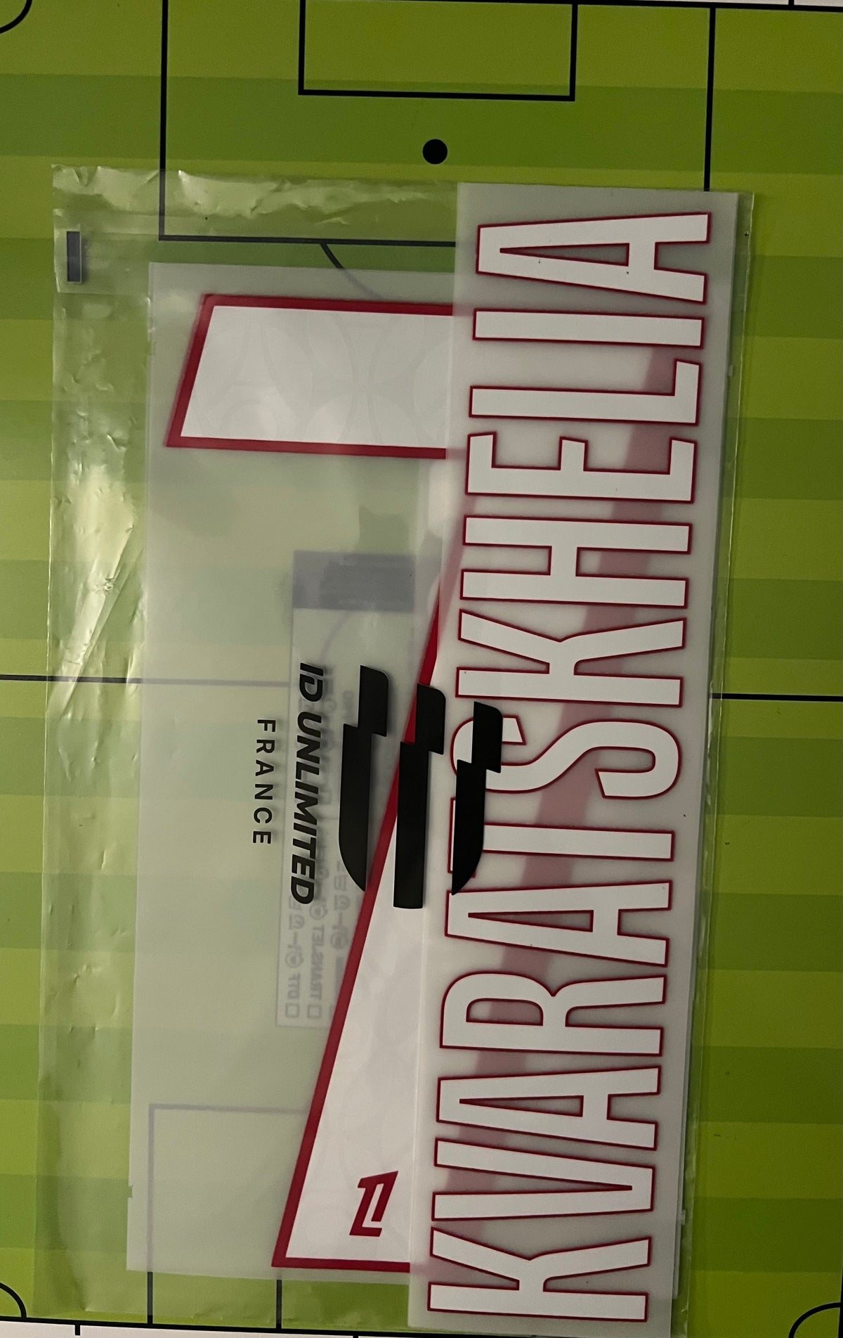 Flocage Nameset Officiel KVARASTHELIA #7 Paris 2026/27 Home Domicile PSG version ligue 1