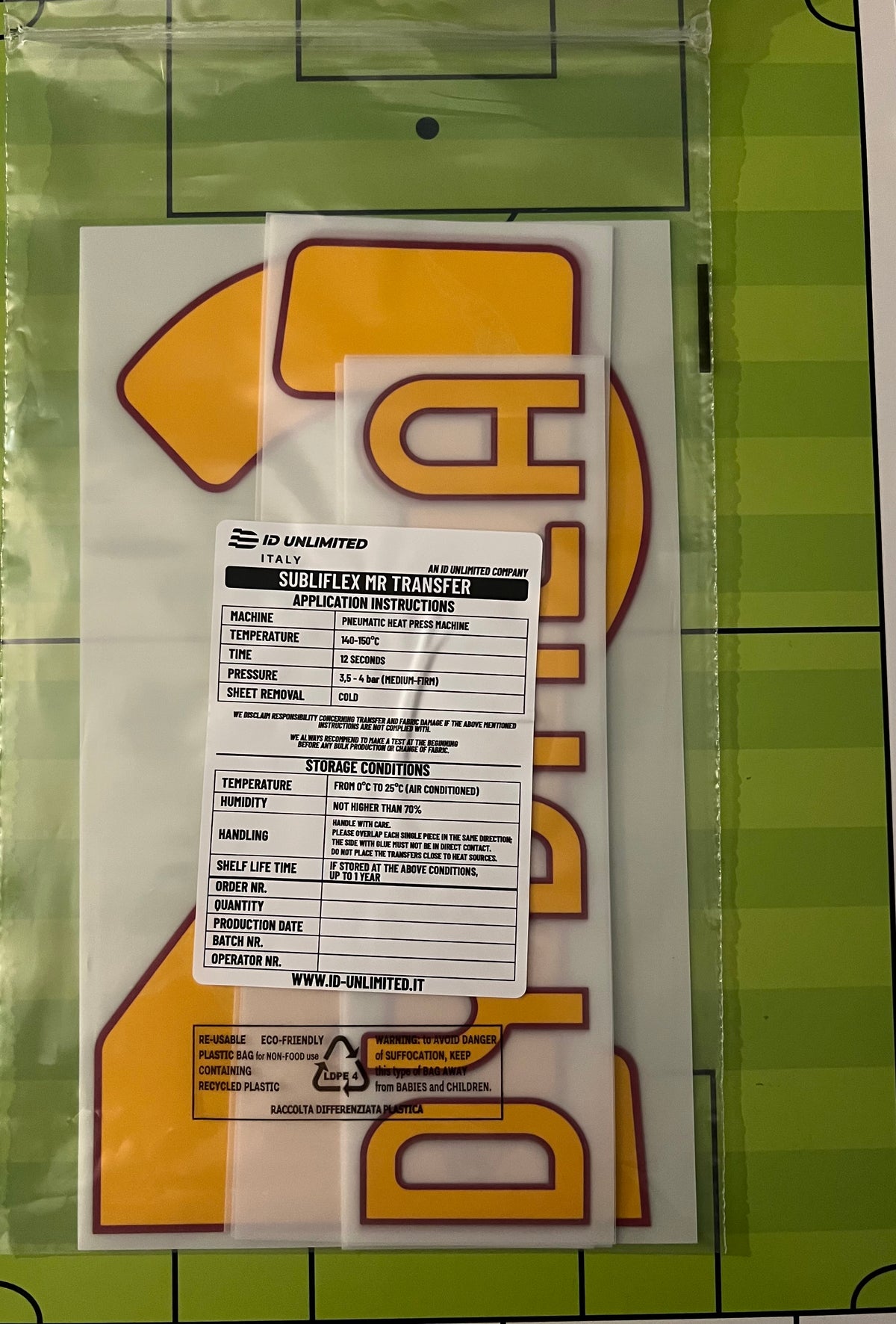Flocage Nameset Officiel DYBALA #21 AS Roma 2026/2027 Domicile Home & Third