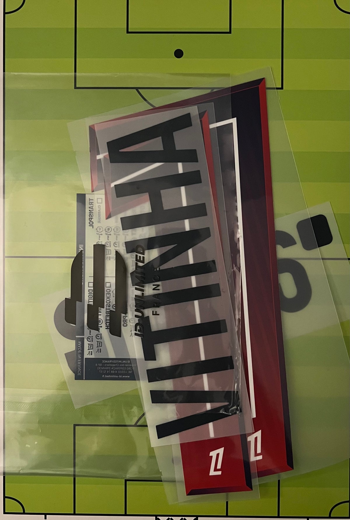 Flocage Nameset Officiel VITINHA #17 Paris 2026/27 away extérieur PSG version ligue 1