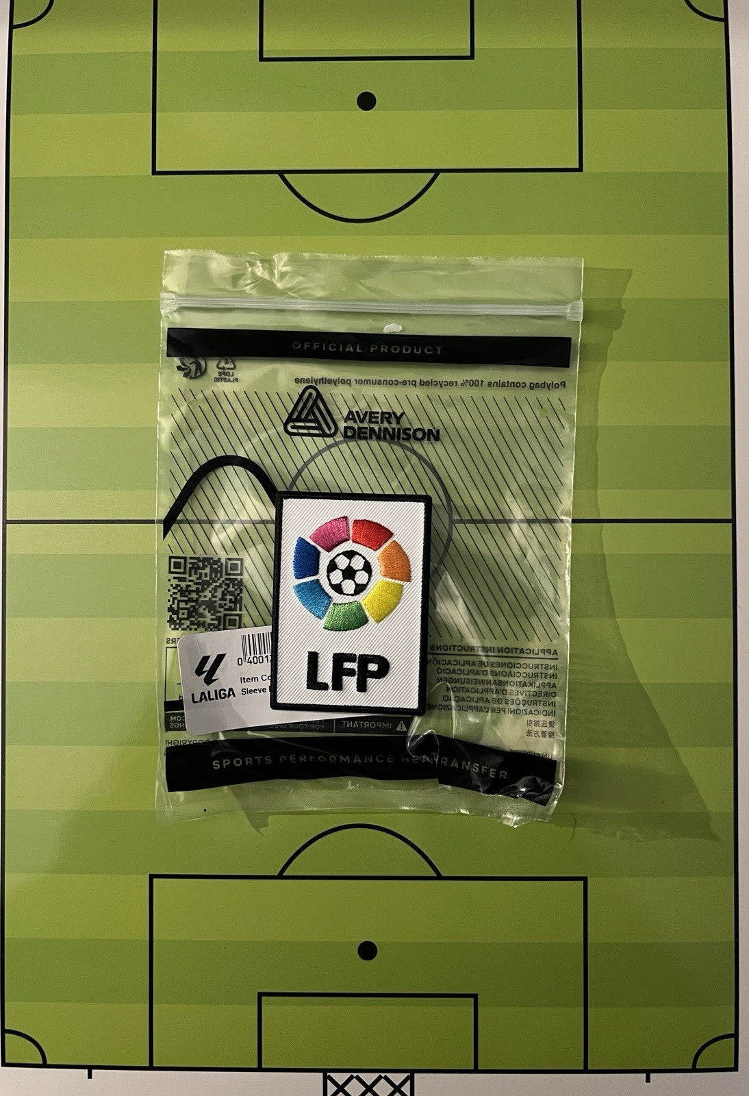 Patch Officiel Sleeve Badge LFP LaLiga 2010–2013 – Badge Rétro –