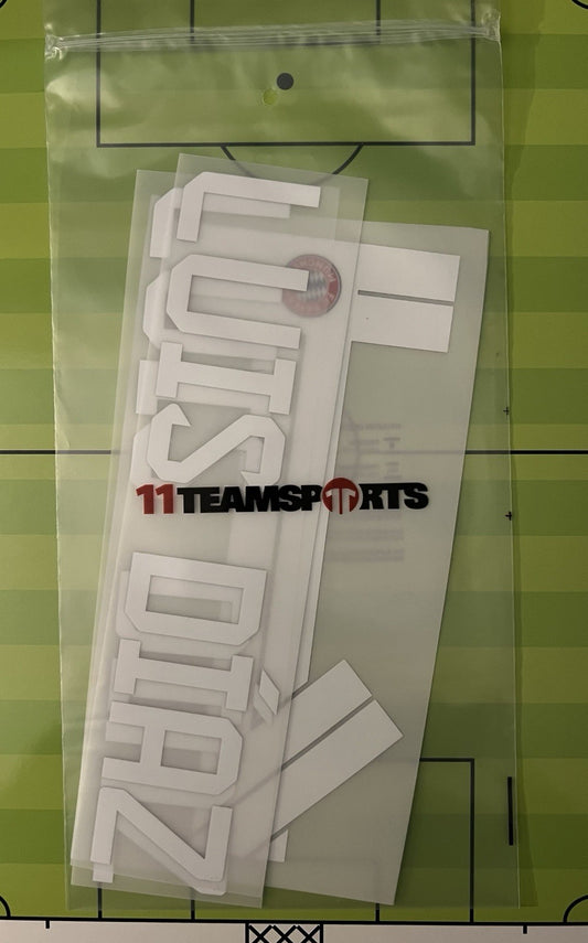 Flocage Nameset Officiel LUIS DIAZ #14 Home Domicile 2025 2026 Bayern Munich