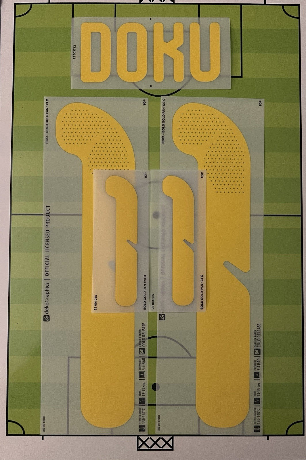 Flocage Nameset Officiel DOKU #11 Belgique Home Domicile World Cup 2026