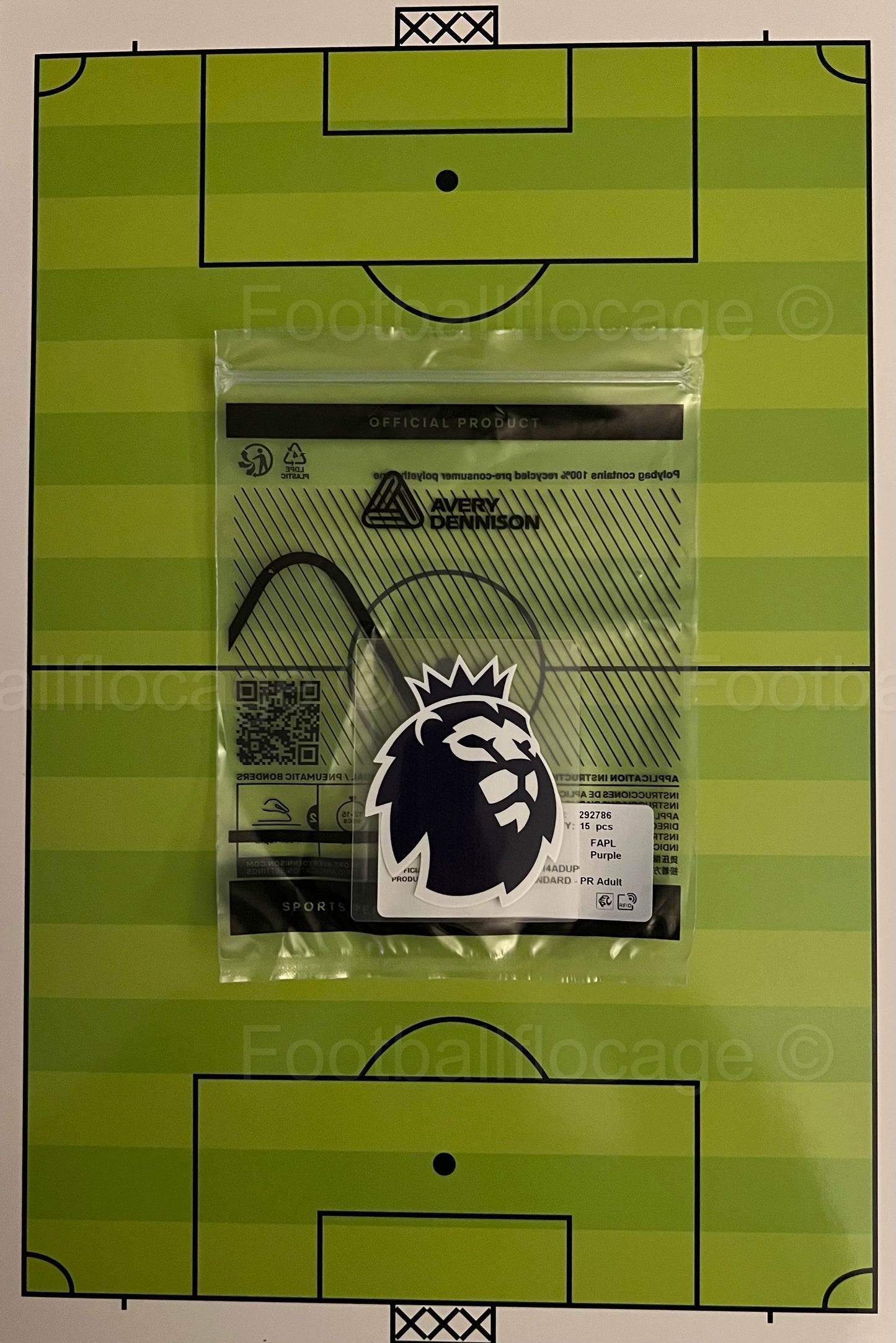Patch Flocage Sleeve Badge Premier League 2023 2026 Official Product