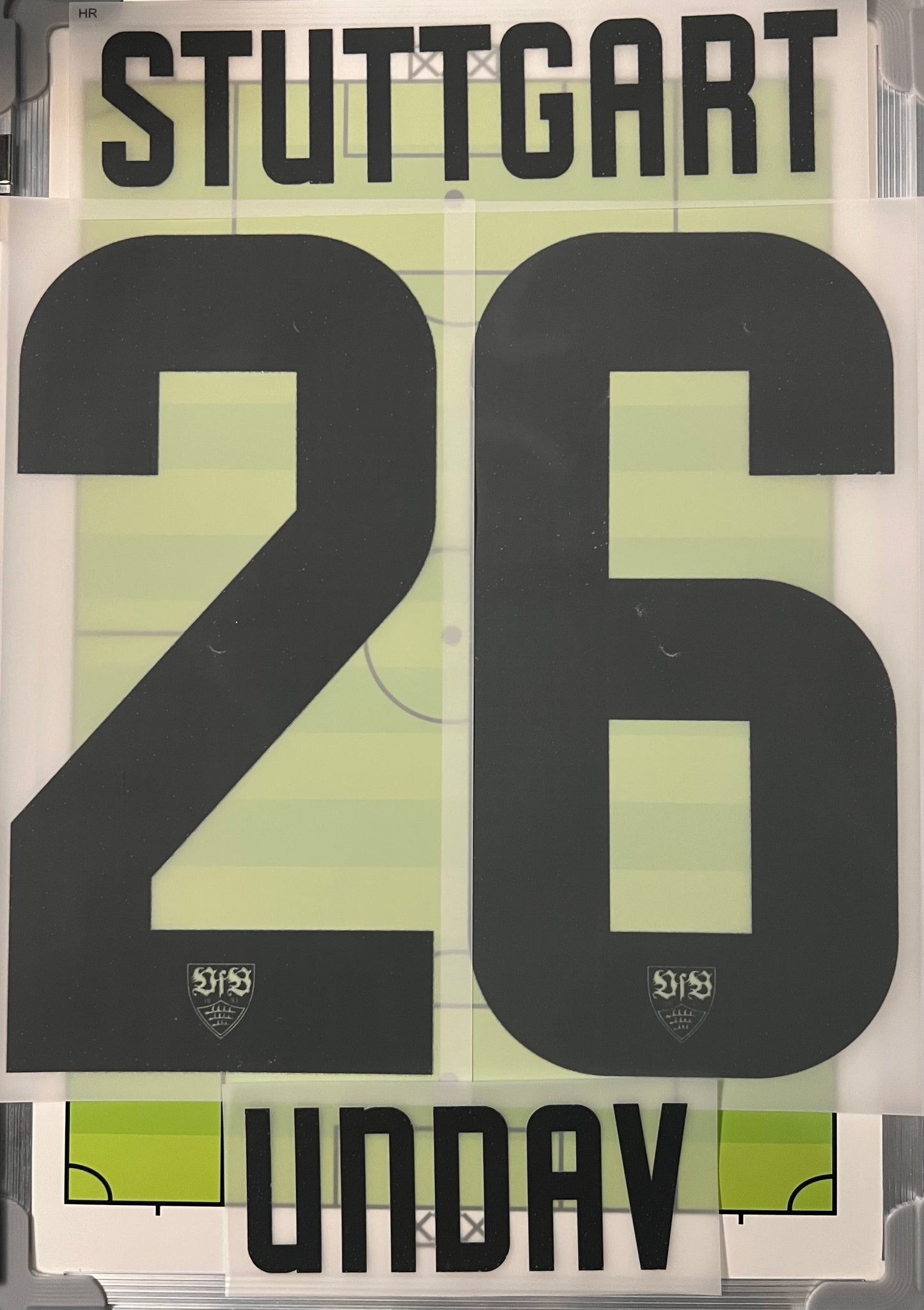 Flocage Officiel Trikot Beflockung STUTTGART 2025/2026 UNDAV #26 Home Domicile Nameset
