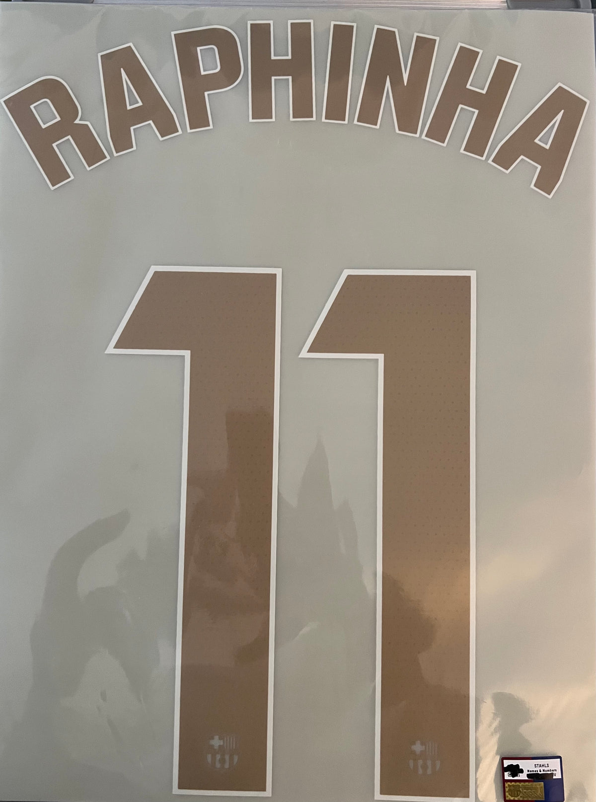 Flocage Nameset Officiel RAPHINHA #10 2026 2027 FC Barcelone away extérieur Version LIGA