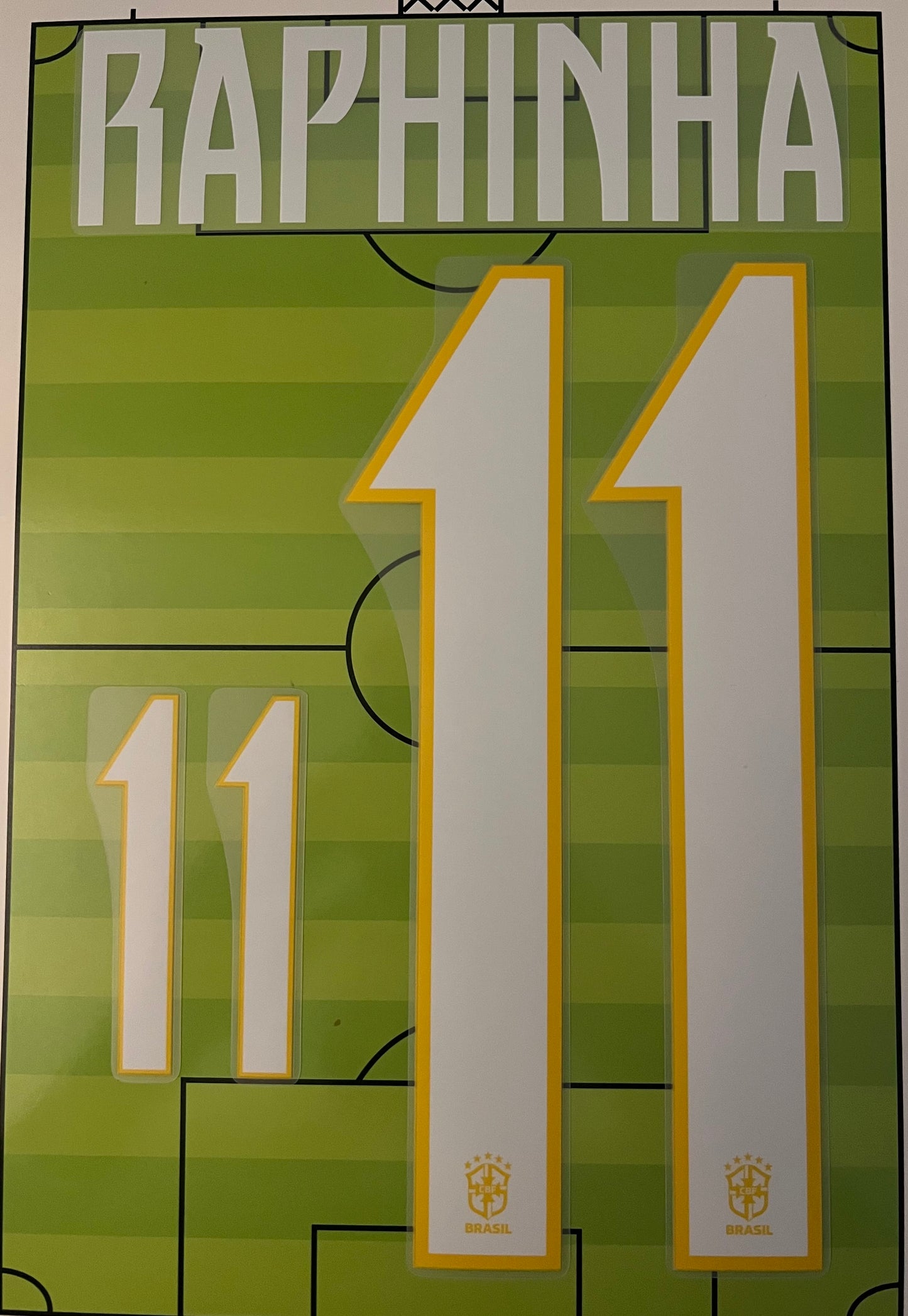Flocage Officiel Raphinha #11 Brasil 2026 Away Extérieur World Cup 2026 Brésil