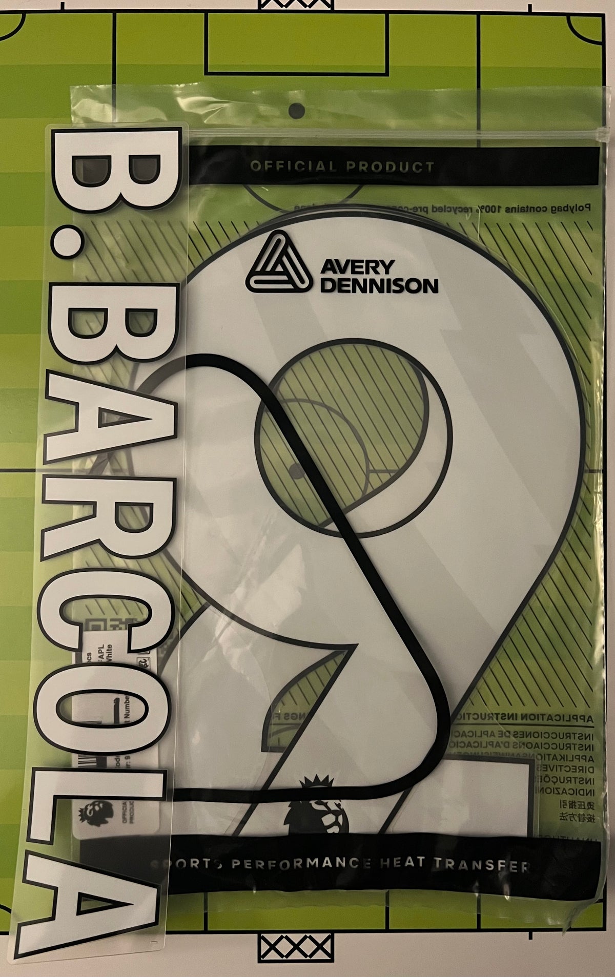Flocage Nameset Officiel Bradley BARCOLA #29 Liverpool FC 2026 2027 Domicile Third