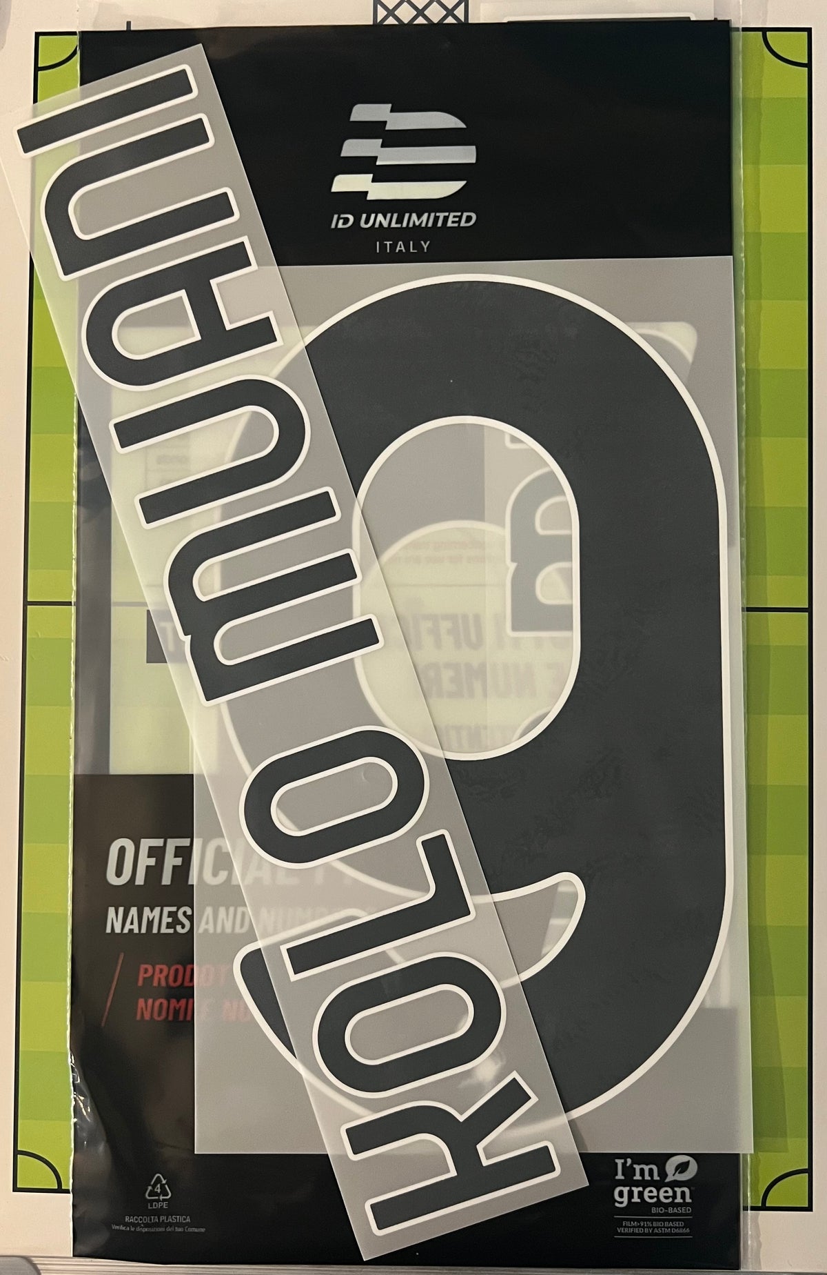 Flocage NamesetOfficiel Kolo Muani #9 Juventus Extérieur Away 2026/2027