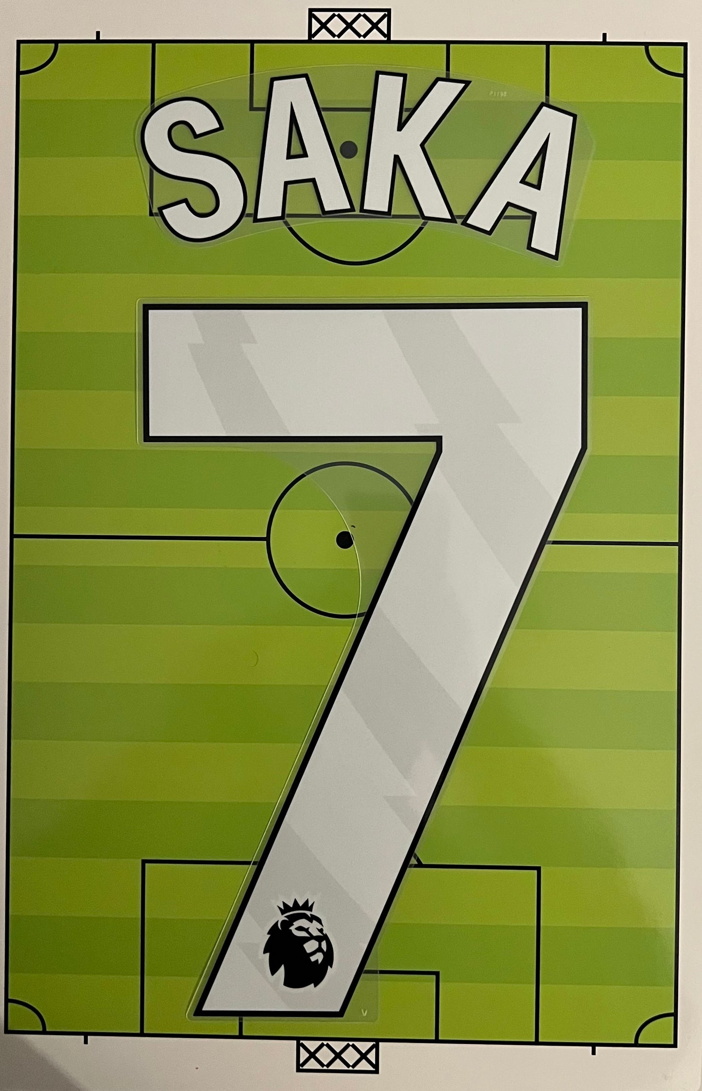 Flocage Officiel Saka Arsenal– Maillots Domicile & Extérieur 2025-2026