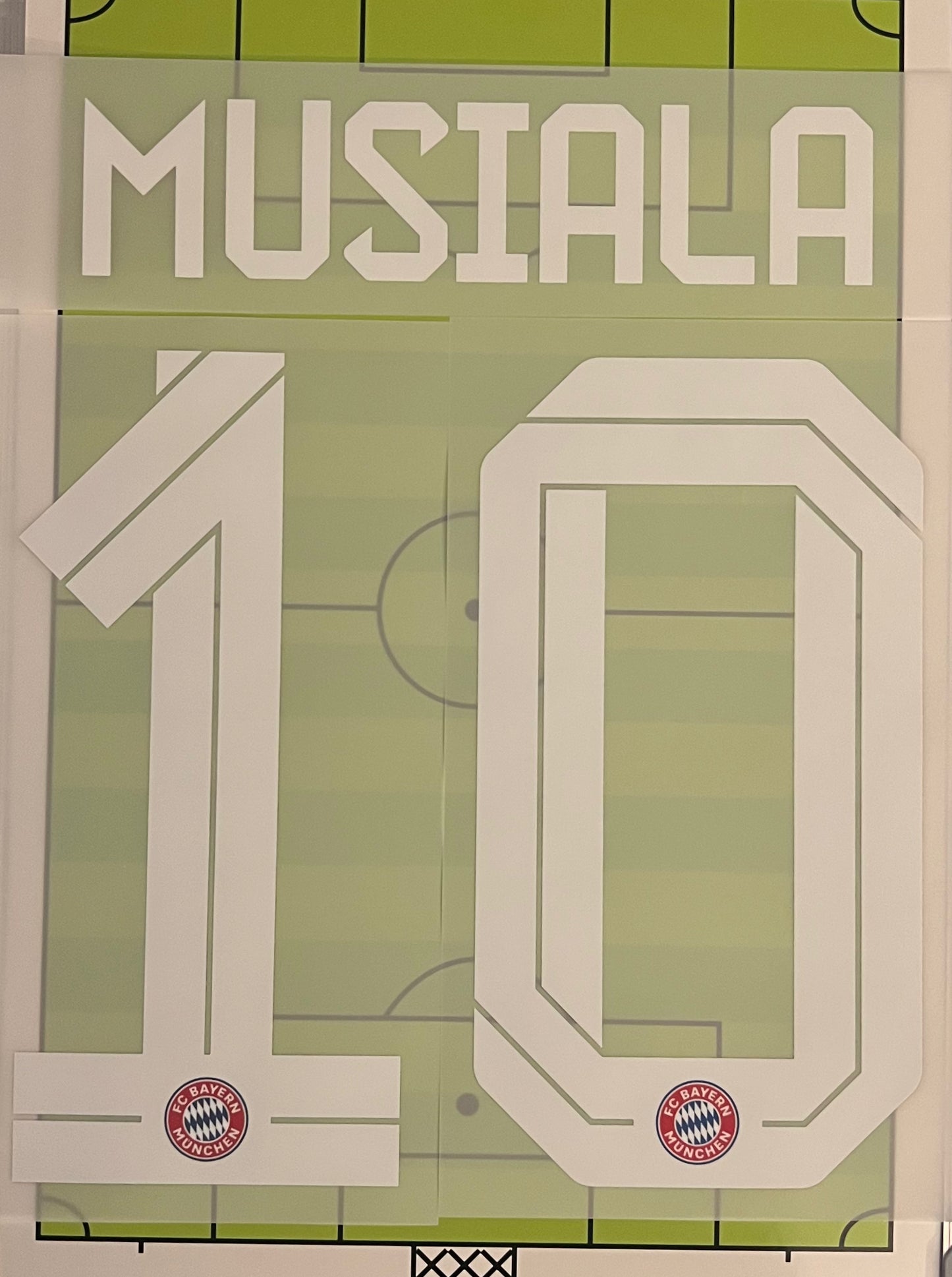 Flocage Officiel MUSIALA #10 Domicile Bayern Munich 2025 2026