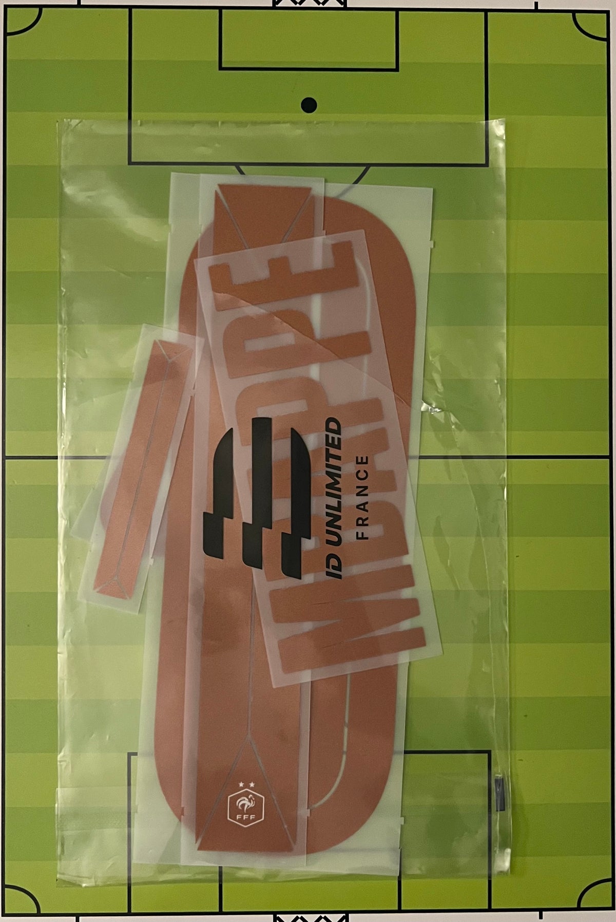 Flocage Nameset Officiel MBAPPE #10 – France extérieur (away) Coupe du Monde 2026