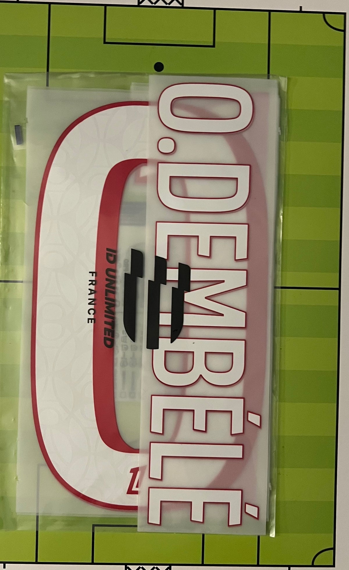 Flocage Nameset Officiel Dembelé #10 Paris 2026/27 Home Domicile PSG version ligue 1