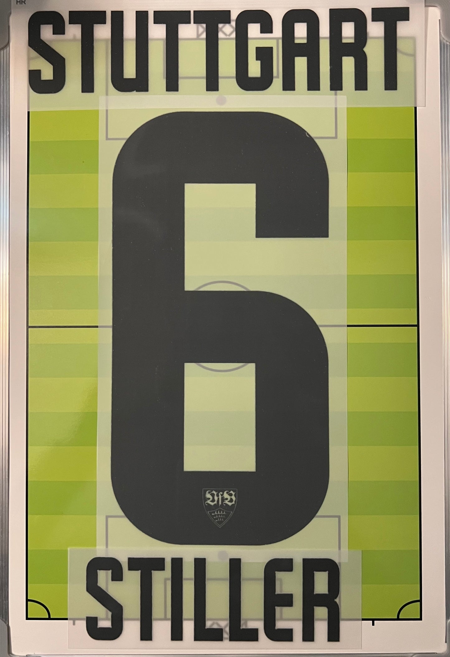 Flocage Officiel Trikot Beflockung STUTTGART 2025/2026 STILLER #6 Home  Domicile Nameset