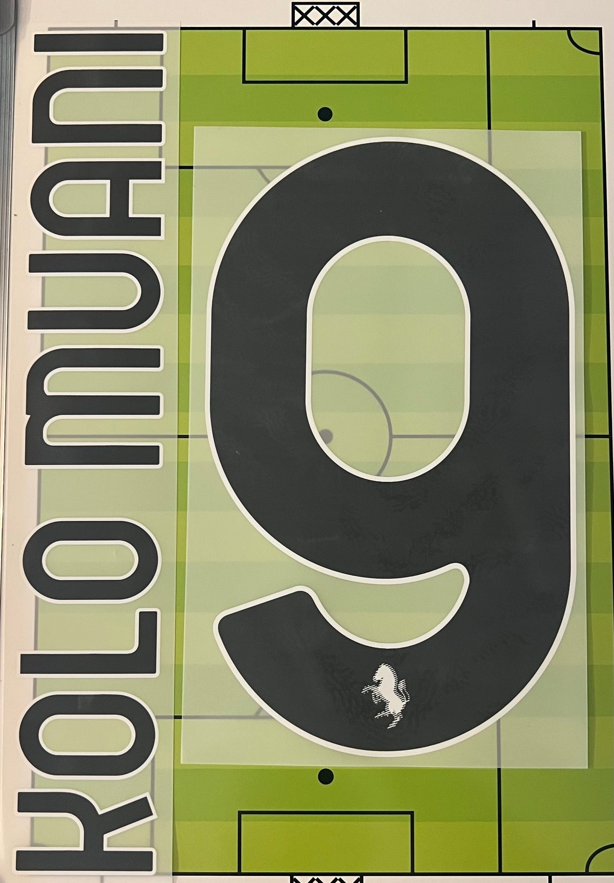 Flocage NamesetOfficiel Kolo Muani #9 Juventus Extérieur Away 2026/2027