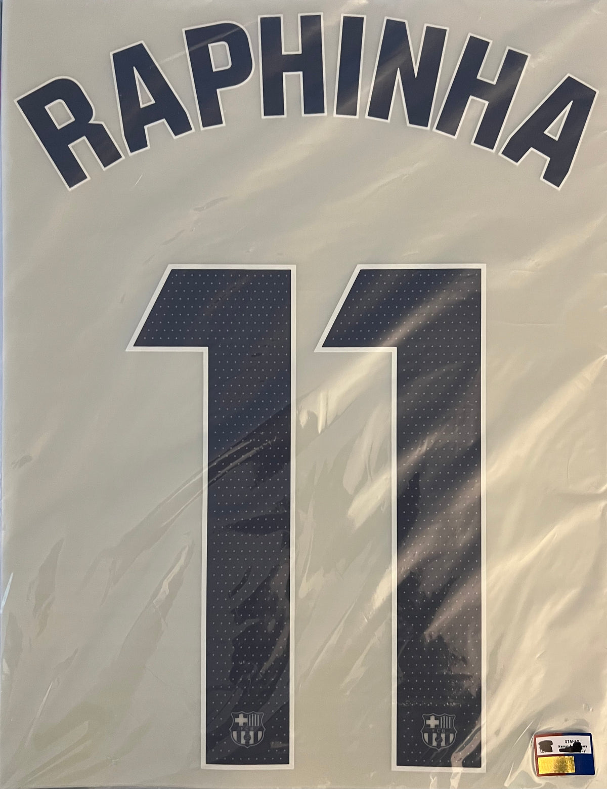 Flocage Nameset Officiel RAPHINHA #10 2026 2027 FC Barcelone Third Version LIGA