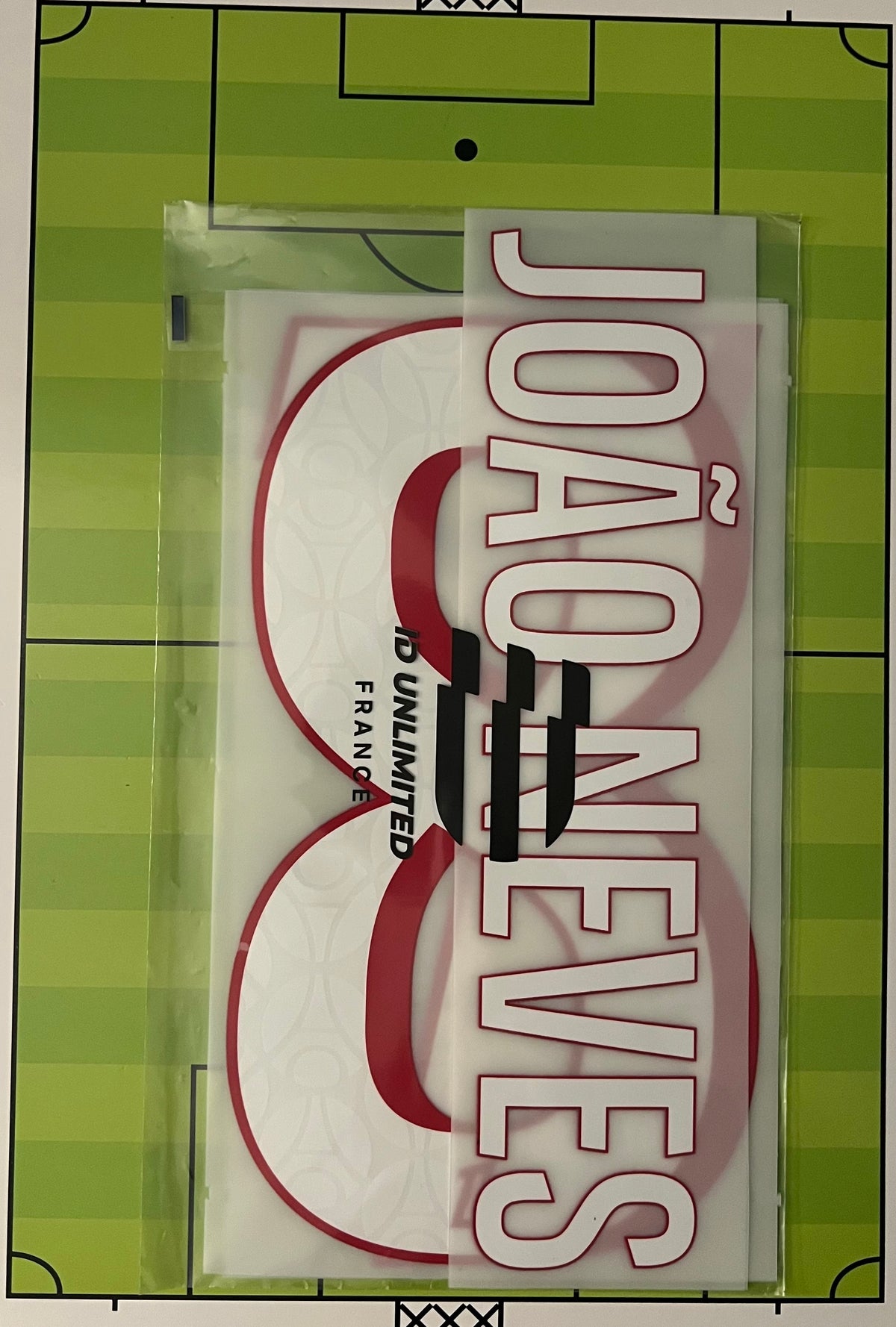 Flocage Nameset Officiel JOAO NEVES #87 Paris 2026/27 Home Domicile PSG version ligue 1