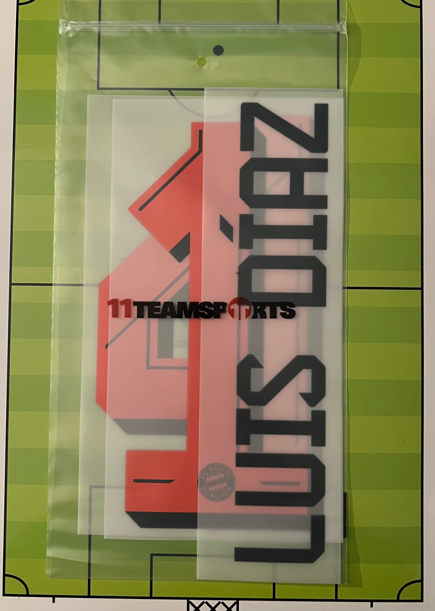 Flocage  Nameset Officiel  LUIS DIAZ  #14 Away Exterieur Bayern Munich 2025 2026