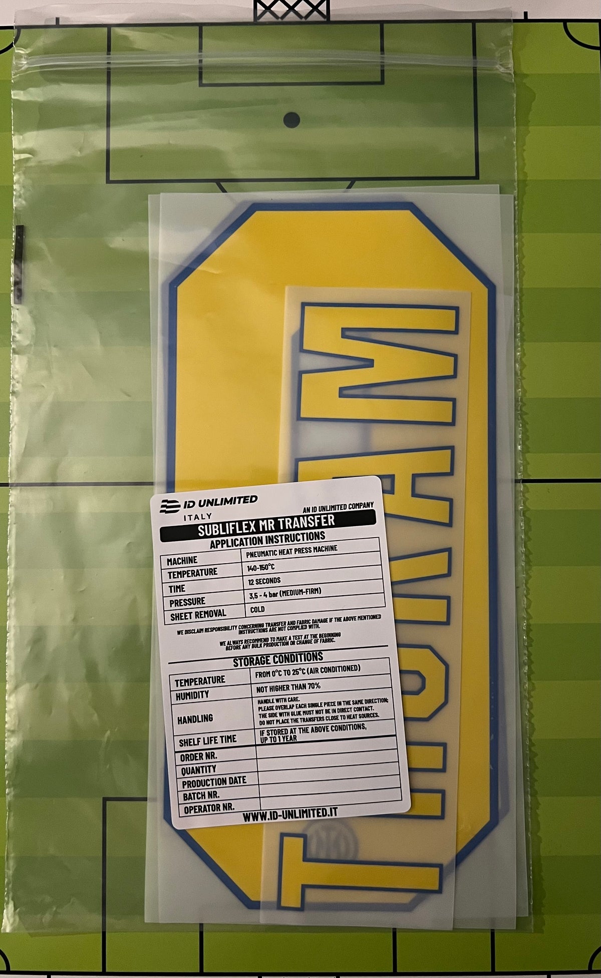 Flocage Nameset Officiel THURAM #9 Inter Milan Third 2026/27 UCL C1 Champions league