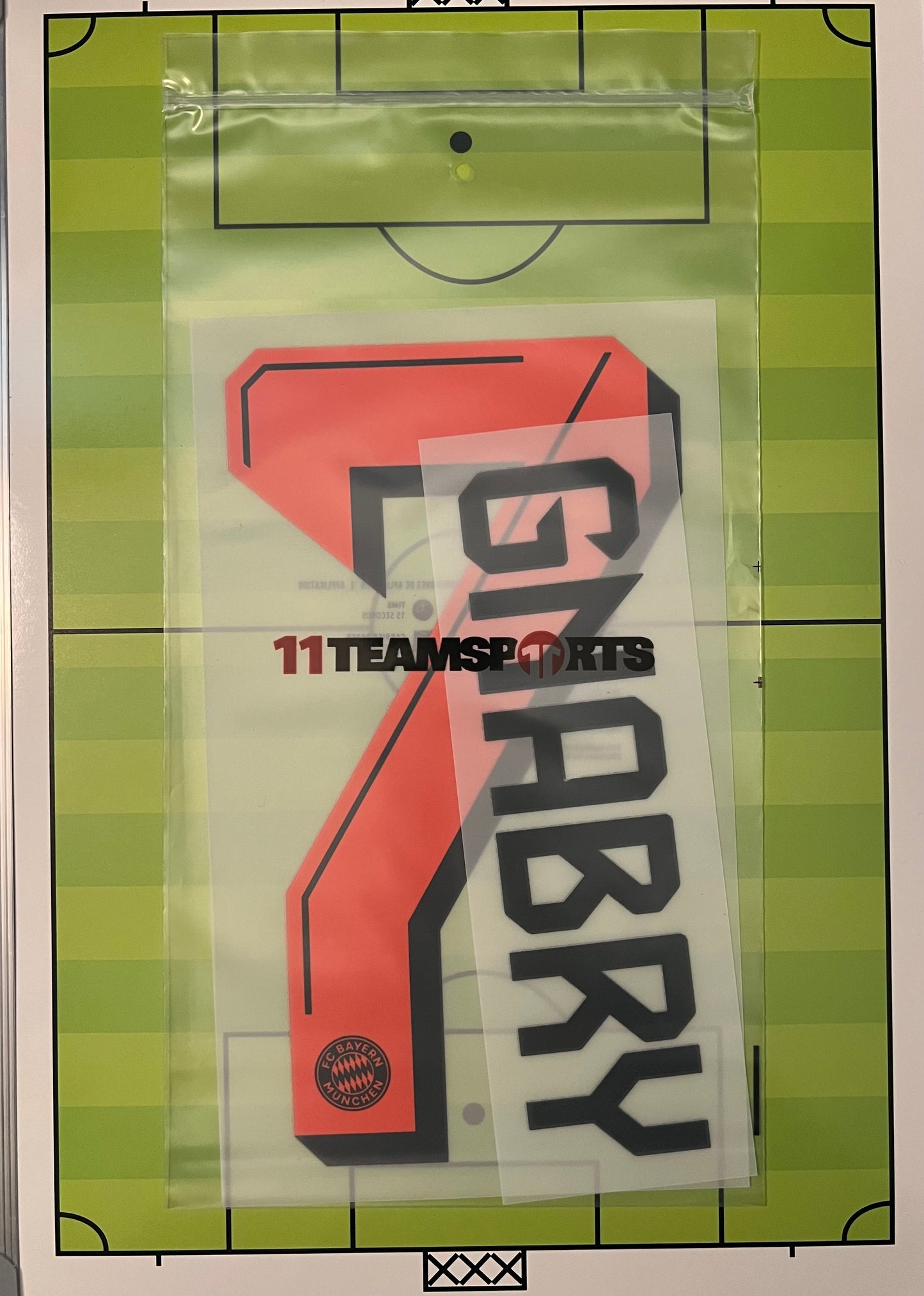 Flocage Officiel GNABRY #7 Bayern Munich 2025/2026 – Away Extérieur – Patch Name Set Original