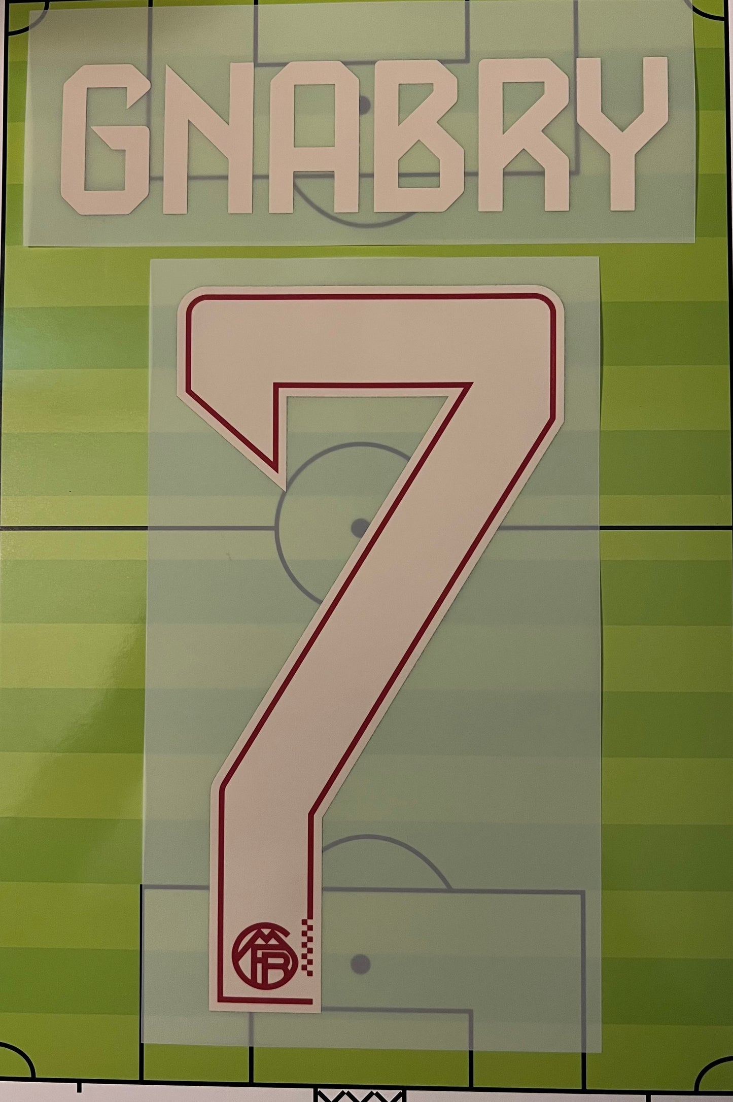 Flocage Officiel Trikot Beflockung Bayer Munich 2025/2026 GNABRY #7 Third Nameset