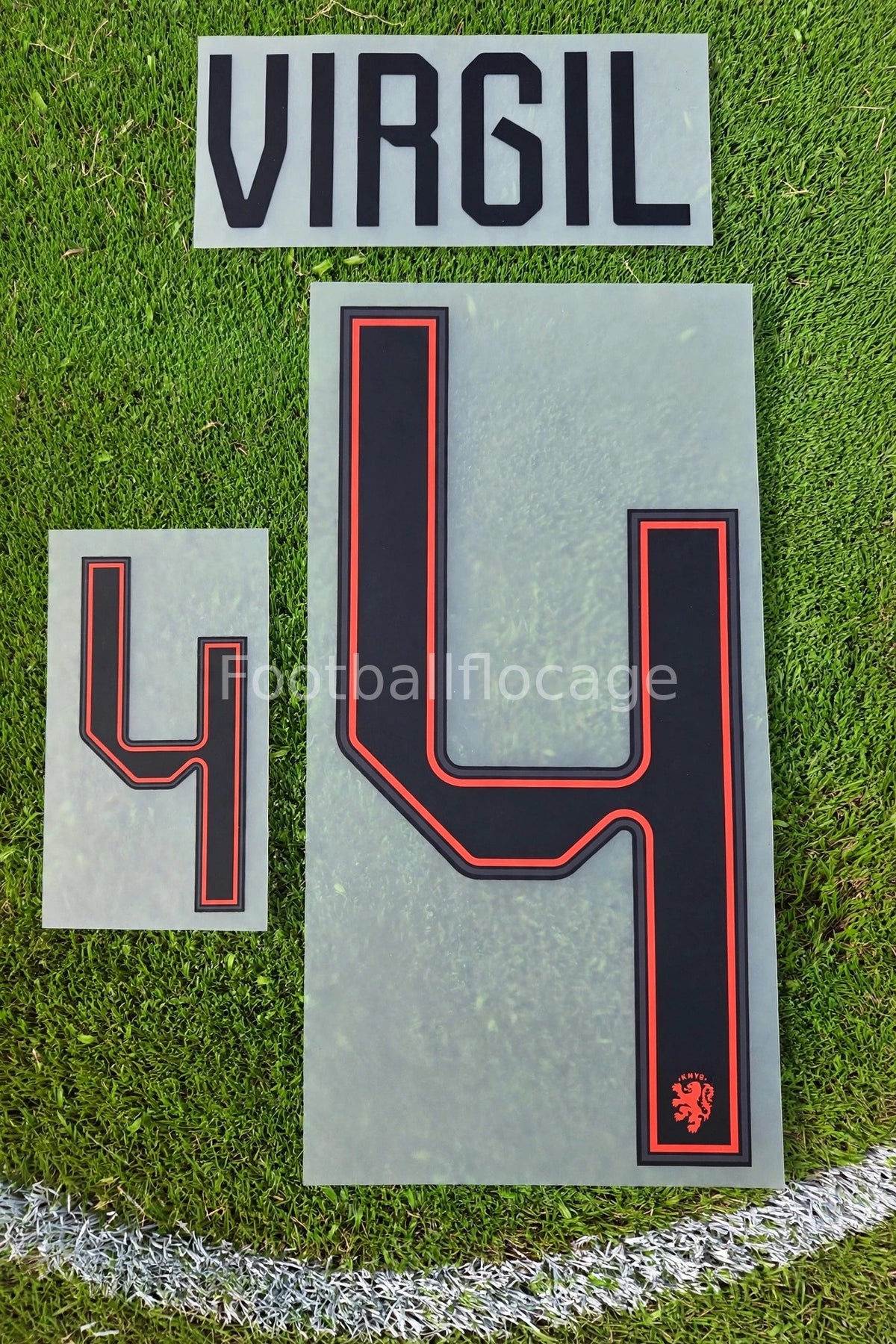 Virgil van Dijk #4 – Flocage Officiel Nederland Pays-Bas | Nameset Oranje Thuisshirt 2026 WK