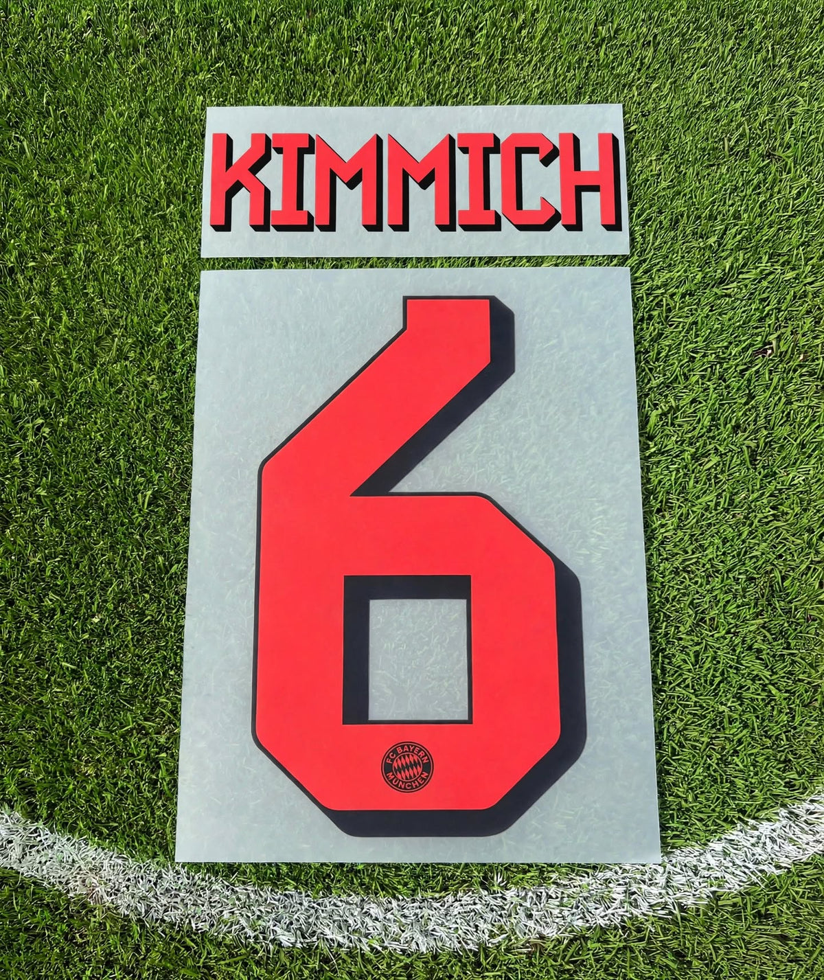 Flocage Nameset Officiel KIMMICH #6 Bayern Munich Third 2026/27 Champions League