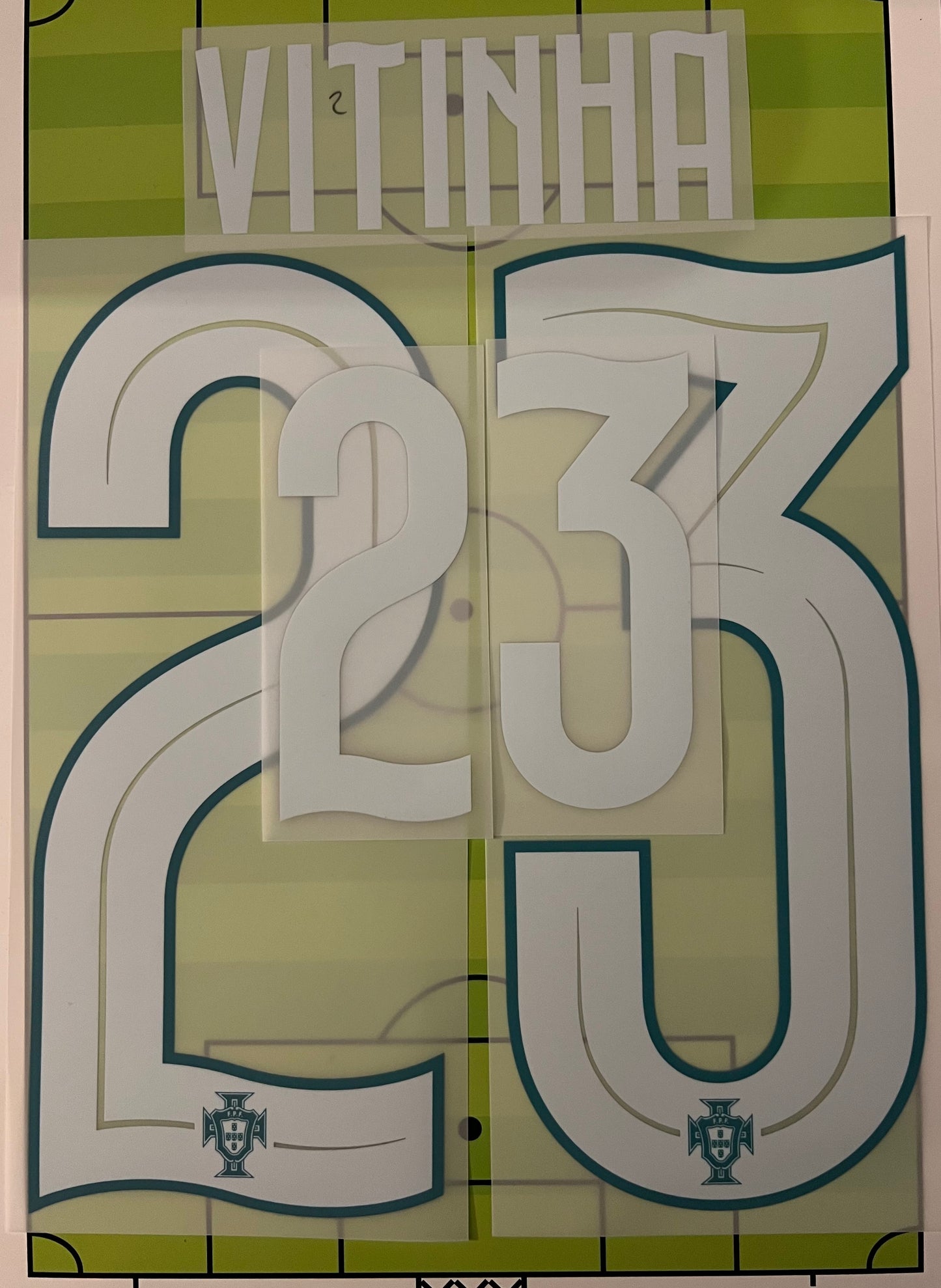 Flocage Nameset Officiel VITINHA #23 Portugal Home Domicile – Coupe du Monde 2026