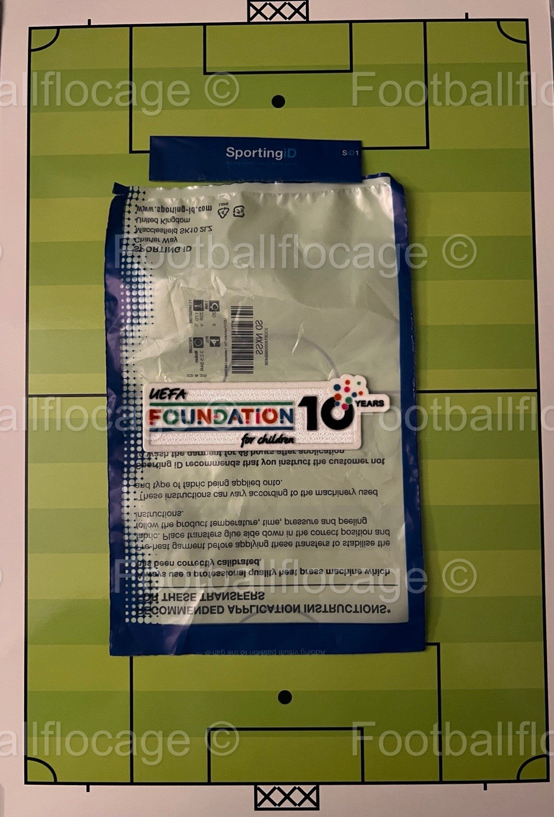 Patch Original UEFA Foundation 10 Years 2025 – Saison 2025/2026 – Badge football