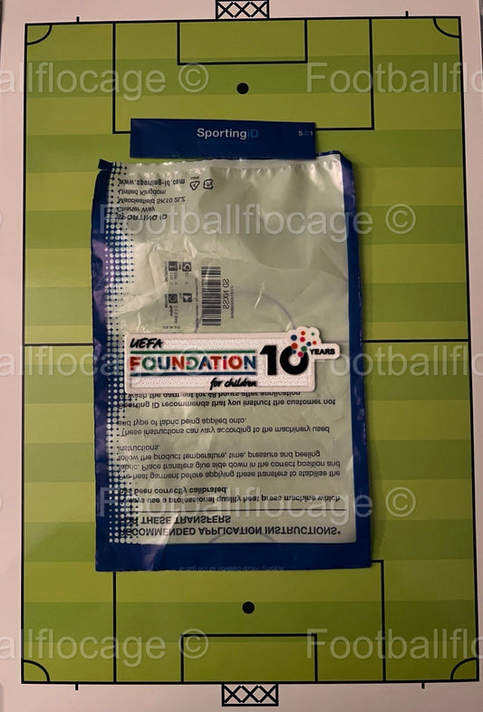 Patch Original UEFA Foundation 10 Years 2025 – Saison 2025/2026 – Badge football