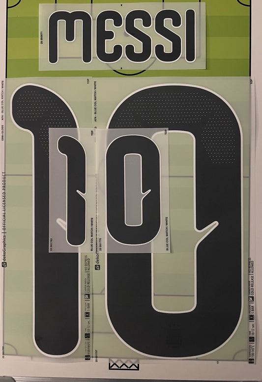 Flocage  Nameset Officiel Messi #10 Argentine Argentina 2026 Coupe Du Monde 2026