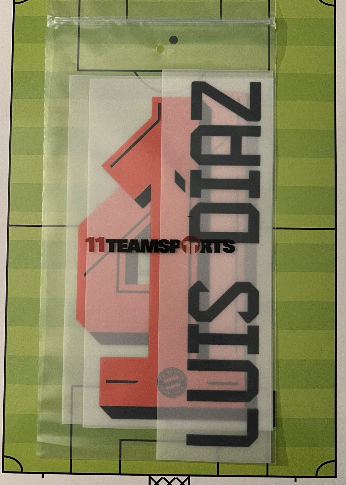 Flocage  Nameset Officiel  LUIS DIAZ  #14 Away Exterieur Bayern Munich 2025 2026