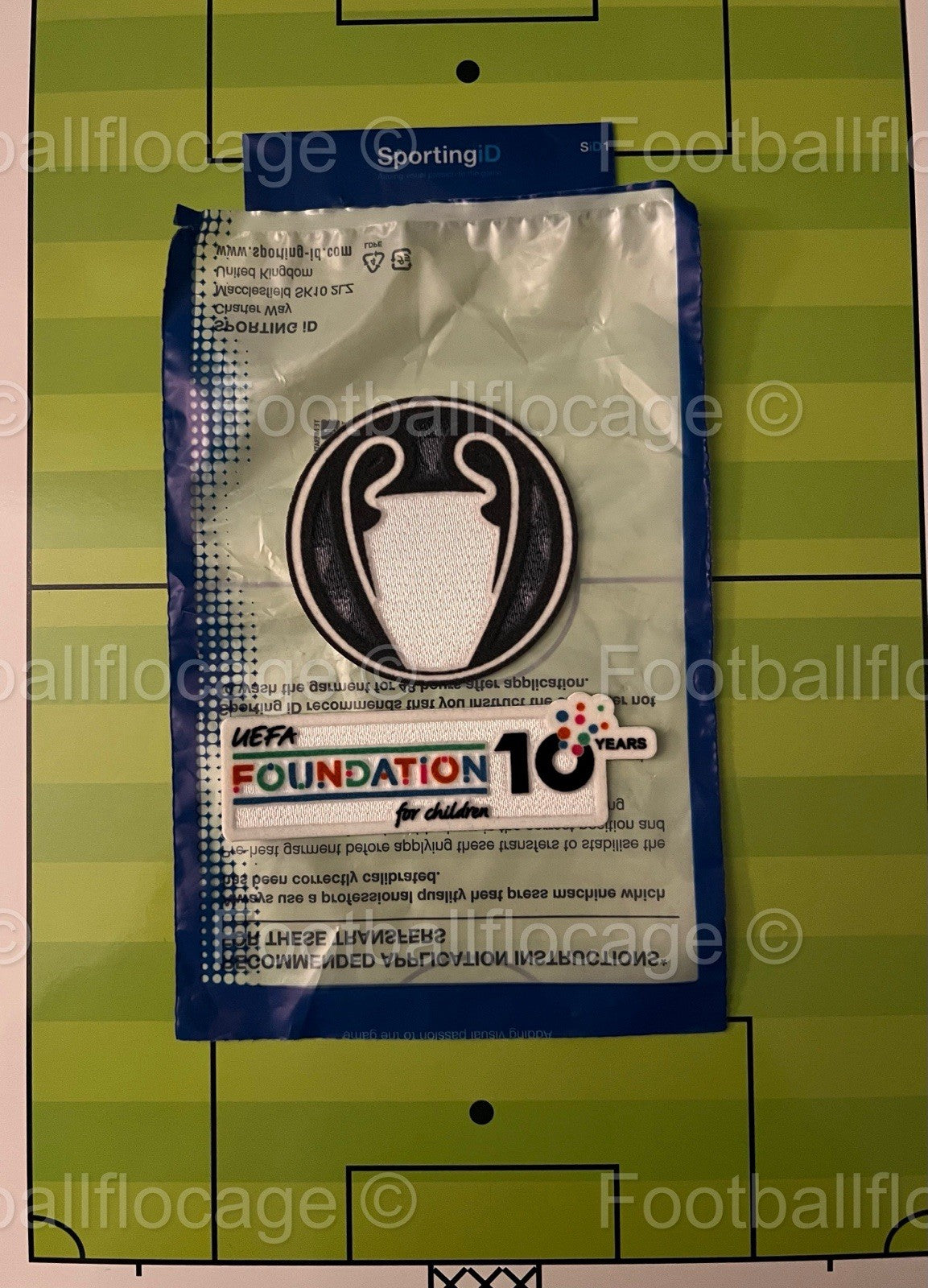 Patch Original Vainqueur De La Ligue Des Champions UEFA Foundation 10yr PSG