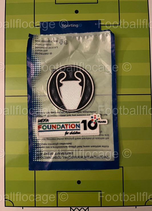 Patch Original Vainqueur De La Ligue Des Champions UEFA Foundation 10yr PSG