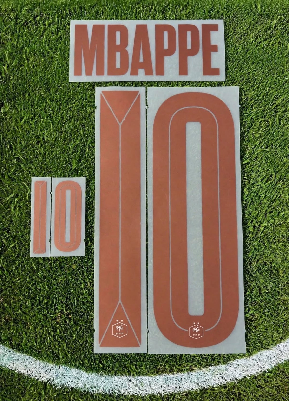 Flocage Nameset Officiel MBAPPE #10 – France extérieur (away) Coupe du Monde 2026
