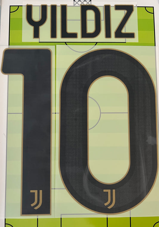 Flocage Nameset Officiel Kenan Yildiz #10 Juventus Domicile 2026/2027 – Home Kit Authentic