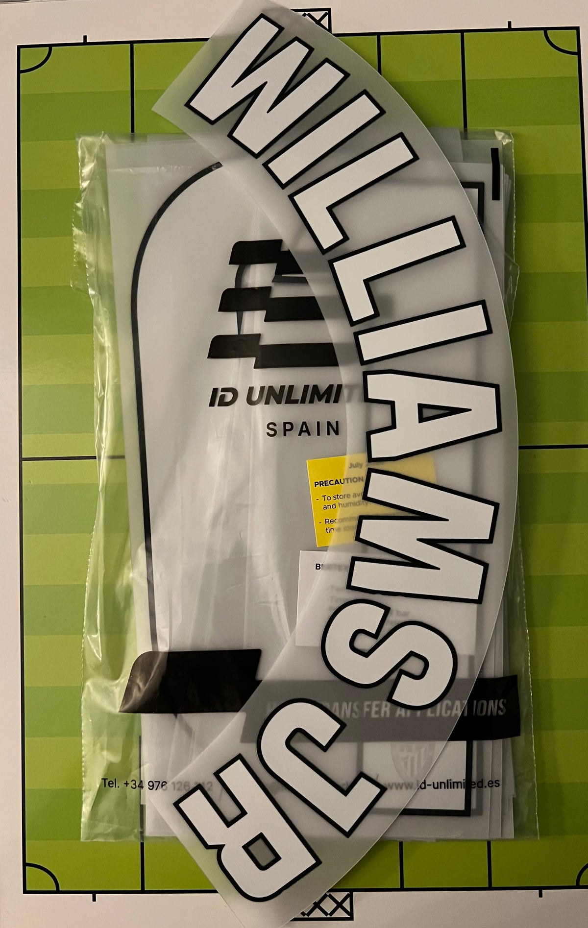 Flocage Nameset Officiel WILLIAMS Jr #10 Domicile 2026 2027 Athletic Club Bilbao Home