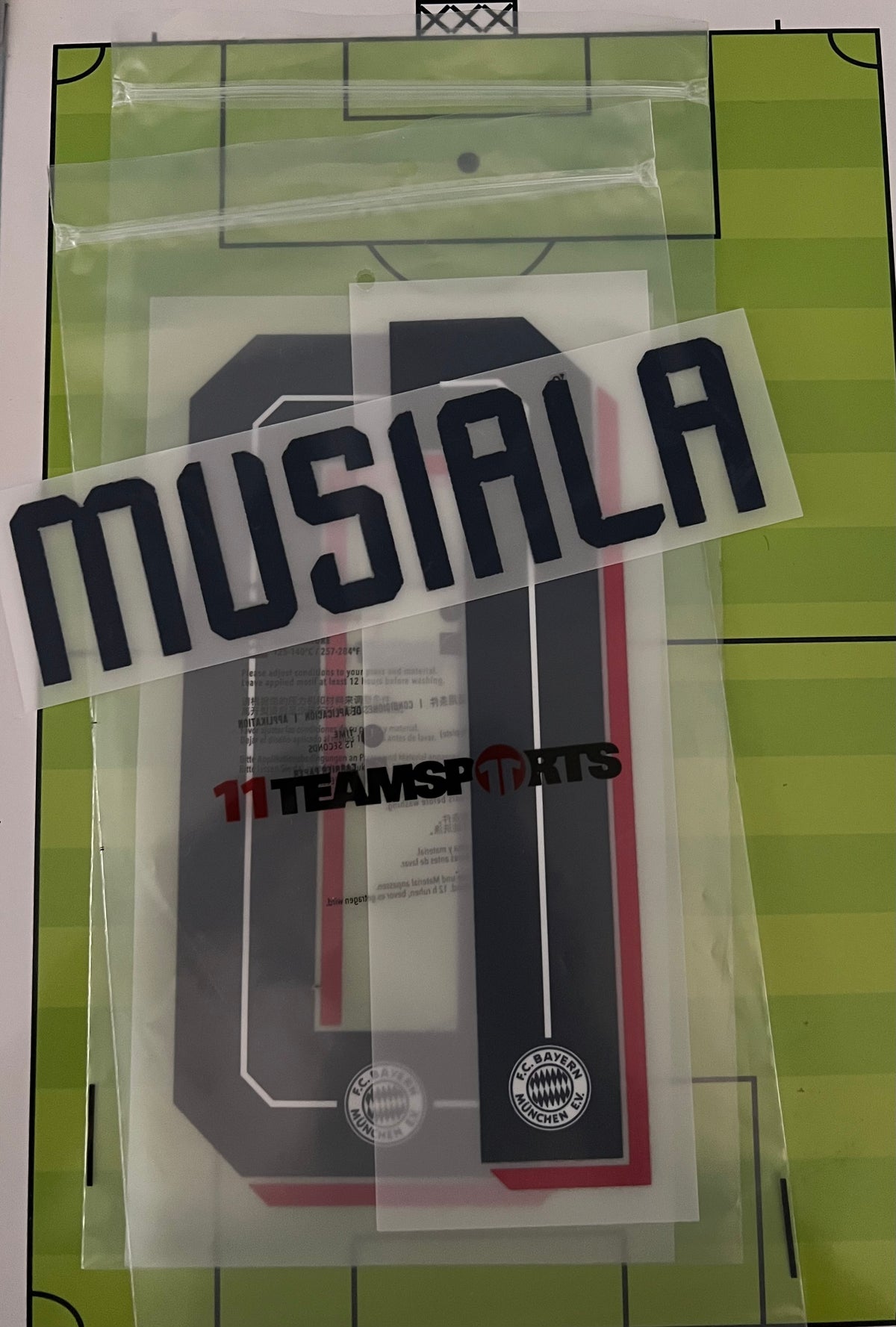 Flocage Nameset Officiel MUSIALA #10 – Away Extérieur  Bayern Munich 2026/2027