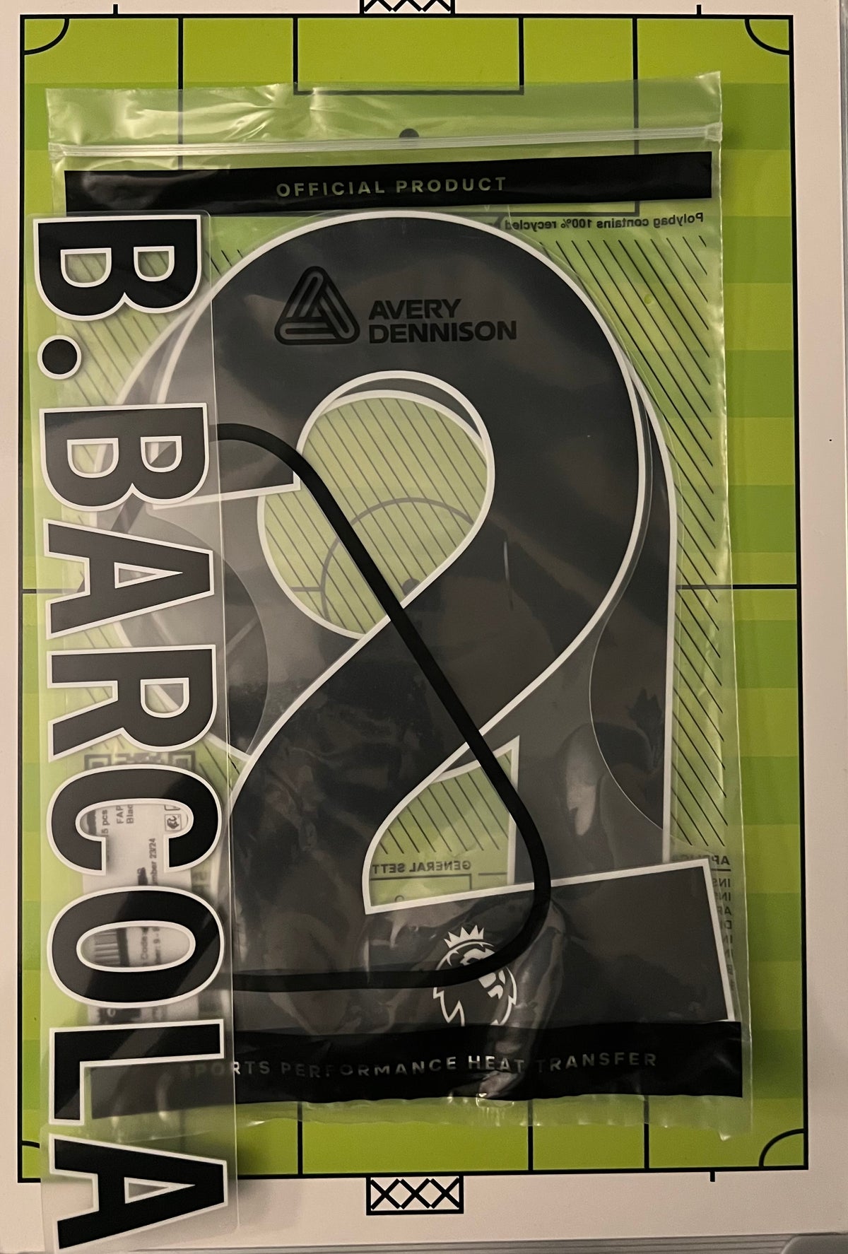 Flocage Nameset Officiel Bradley Barcola #29 Liverpool FC 2026/2027 Extérieur