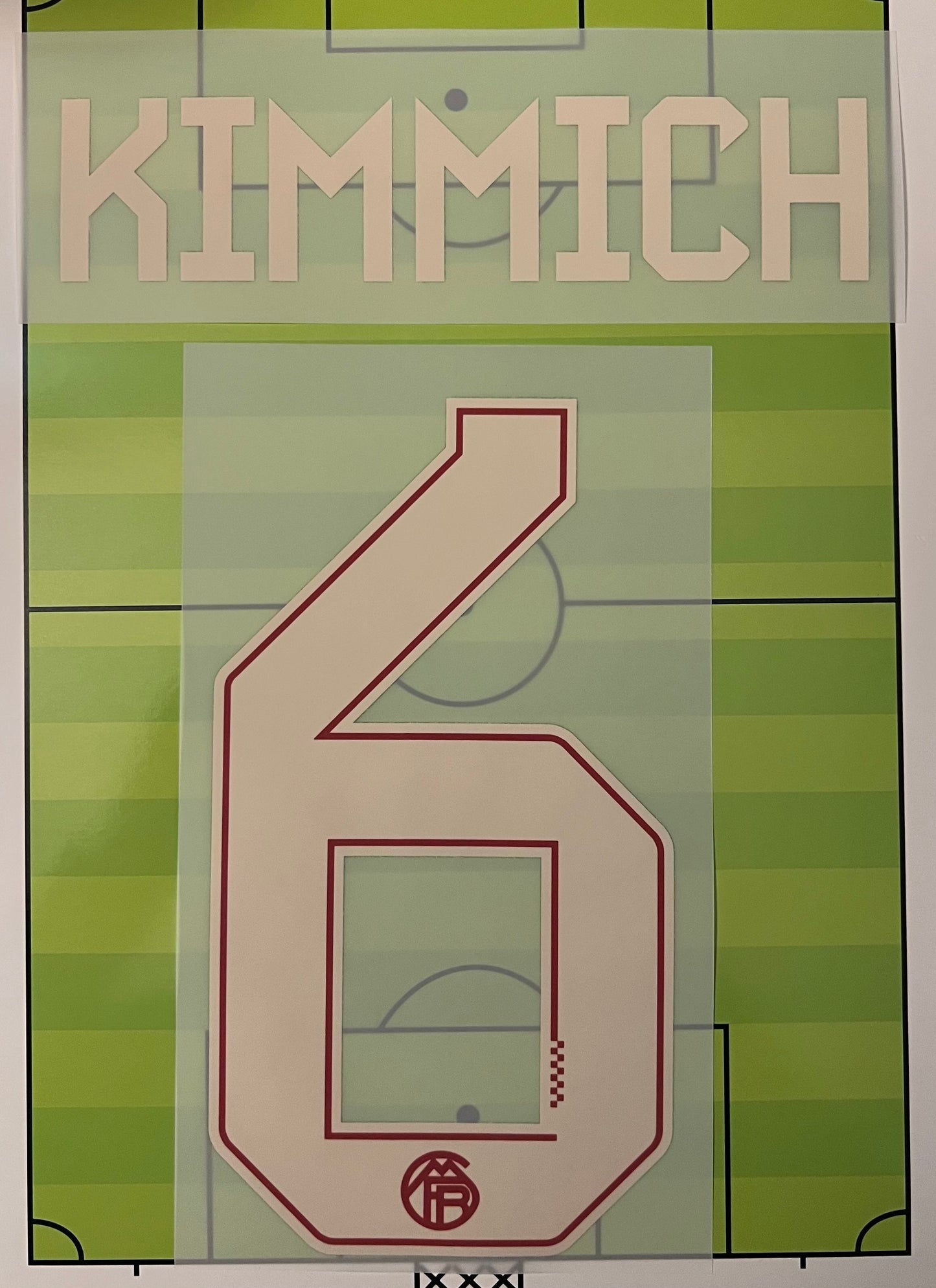Flocage Officiel Trikot Beflockung Bayer Munich 2025/2026 KIMMICh #6 Third Nameset