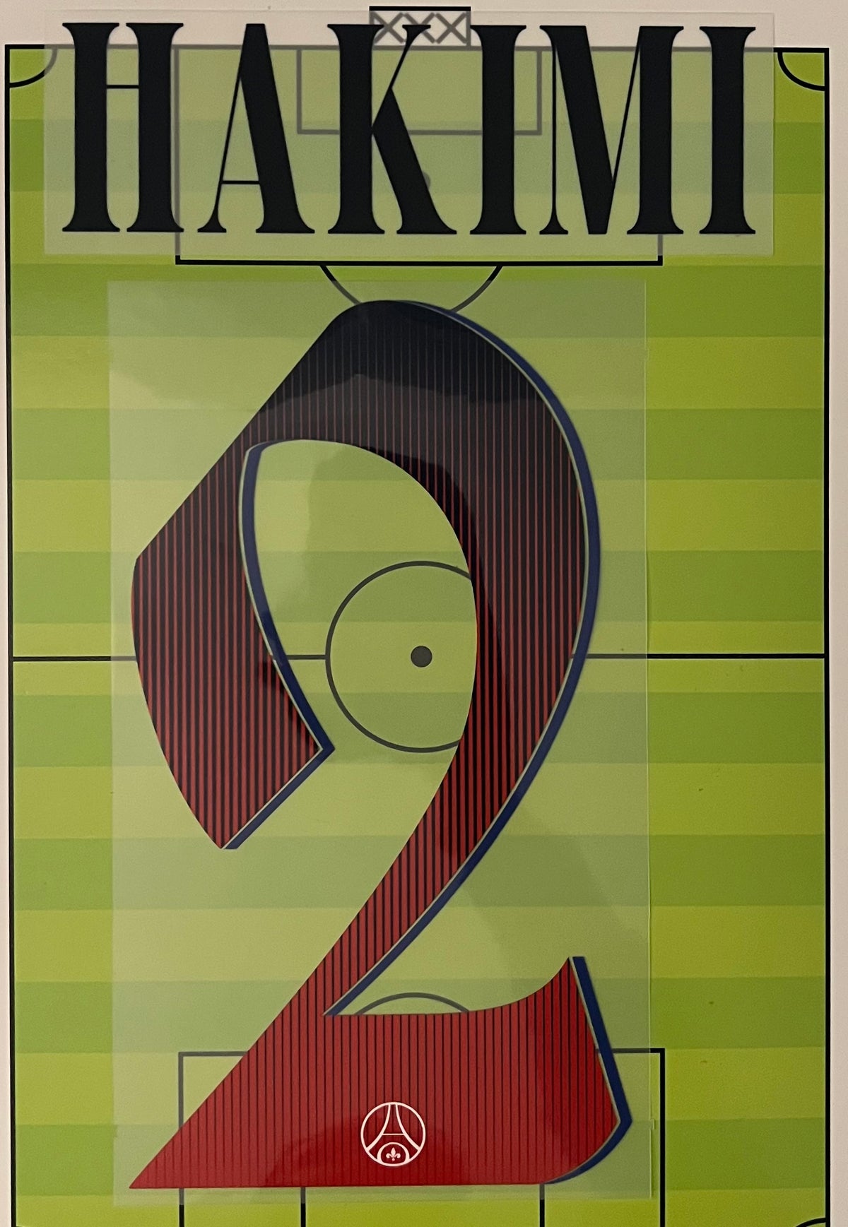 Flocage Nameset Officiel HAKIMI #2 Paris 2026/27 extérieur away  CUP Champions league (C1) PSG