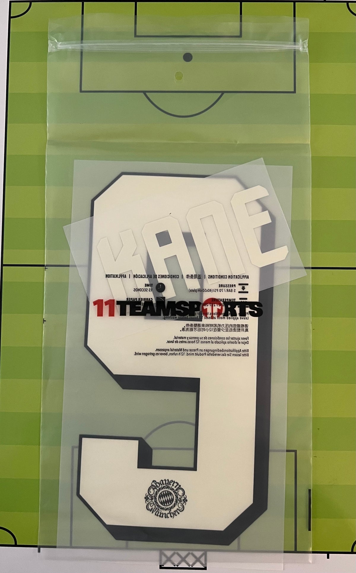 Flocage Nameset Officiel KANE #9 Oktoberfest Bayern Munich 2026 2027 Wiesn Version
