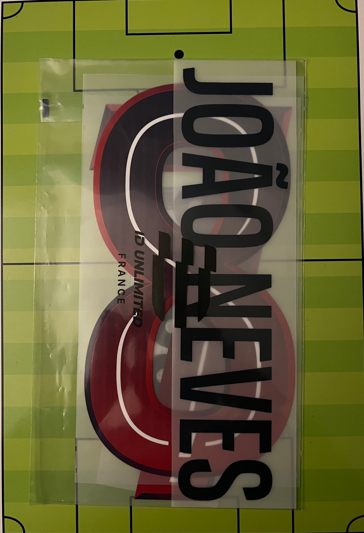 Flocage Nameset Officiel Joâo Neves #87 Paris 2026/27 away extérieur PSG version ligue 1