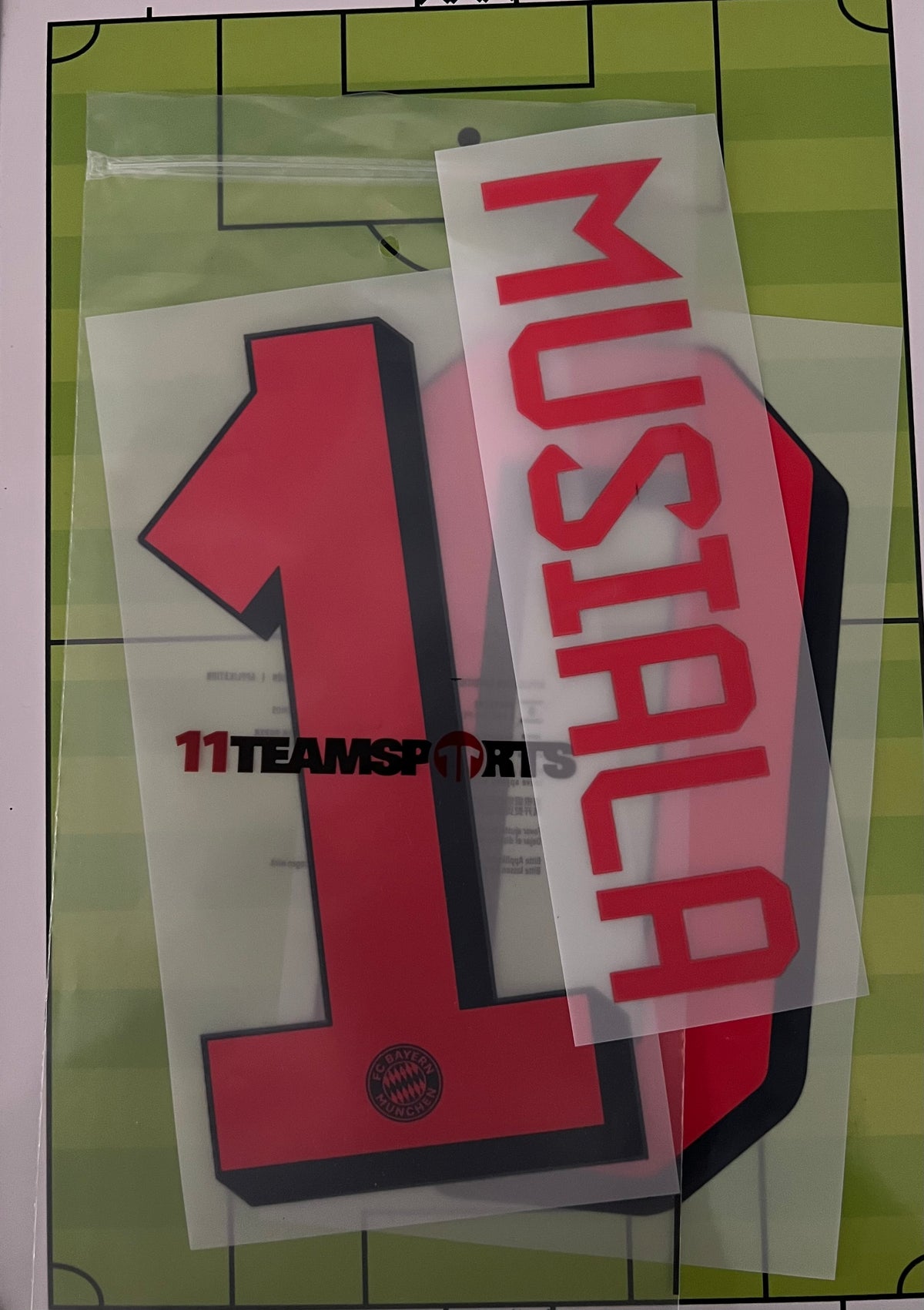 Flocage Nameset Officiel MUSIALA #10 Bayern Munich Third 2026/27 – Champions League