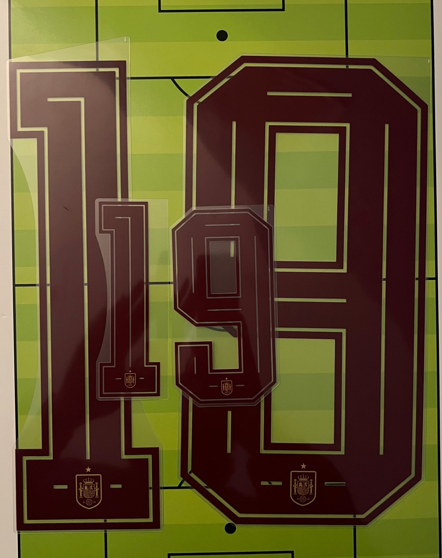 Flocage Nameset Officiel Lamine Yamal #19 Espagne Spain 2026 Away Extérieur  World Cup