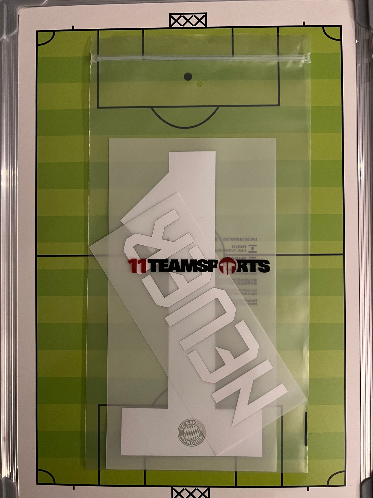 Flocage Officiel NEUER  #1 Domicile Home 2025 2026 Bayern Munich