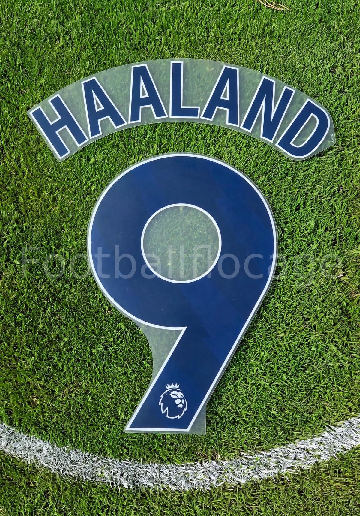 Flocage Nameset Officiel HAALAND #9 Manchester City 2026 2027 THIRD
