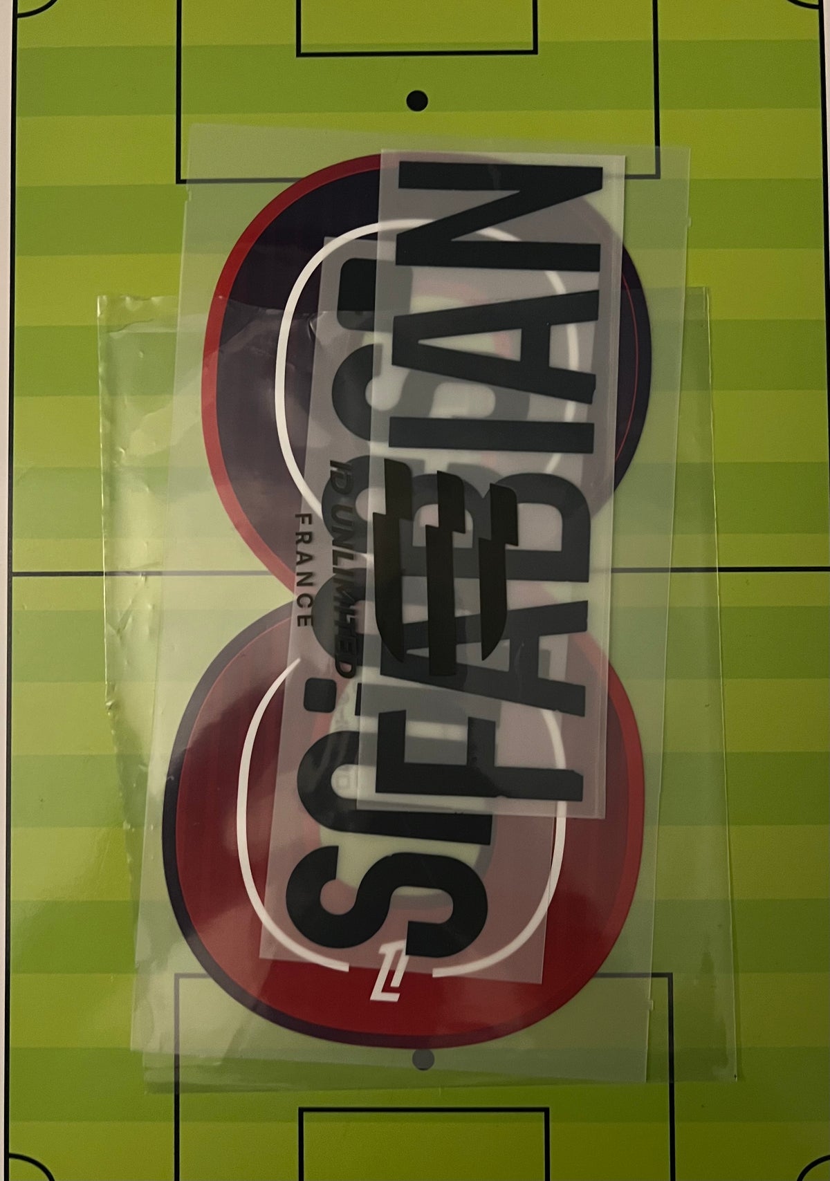 Flocage Nameset Officiel FABIAN RUIZ #8 Paris 2026/27 away extérieur PSG version ligue 1