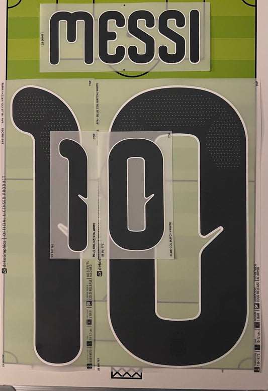 Flocage  Nameset Officiel Messi #10 Argentine Argentina 2026 Coupe Du Monde 2026