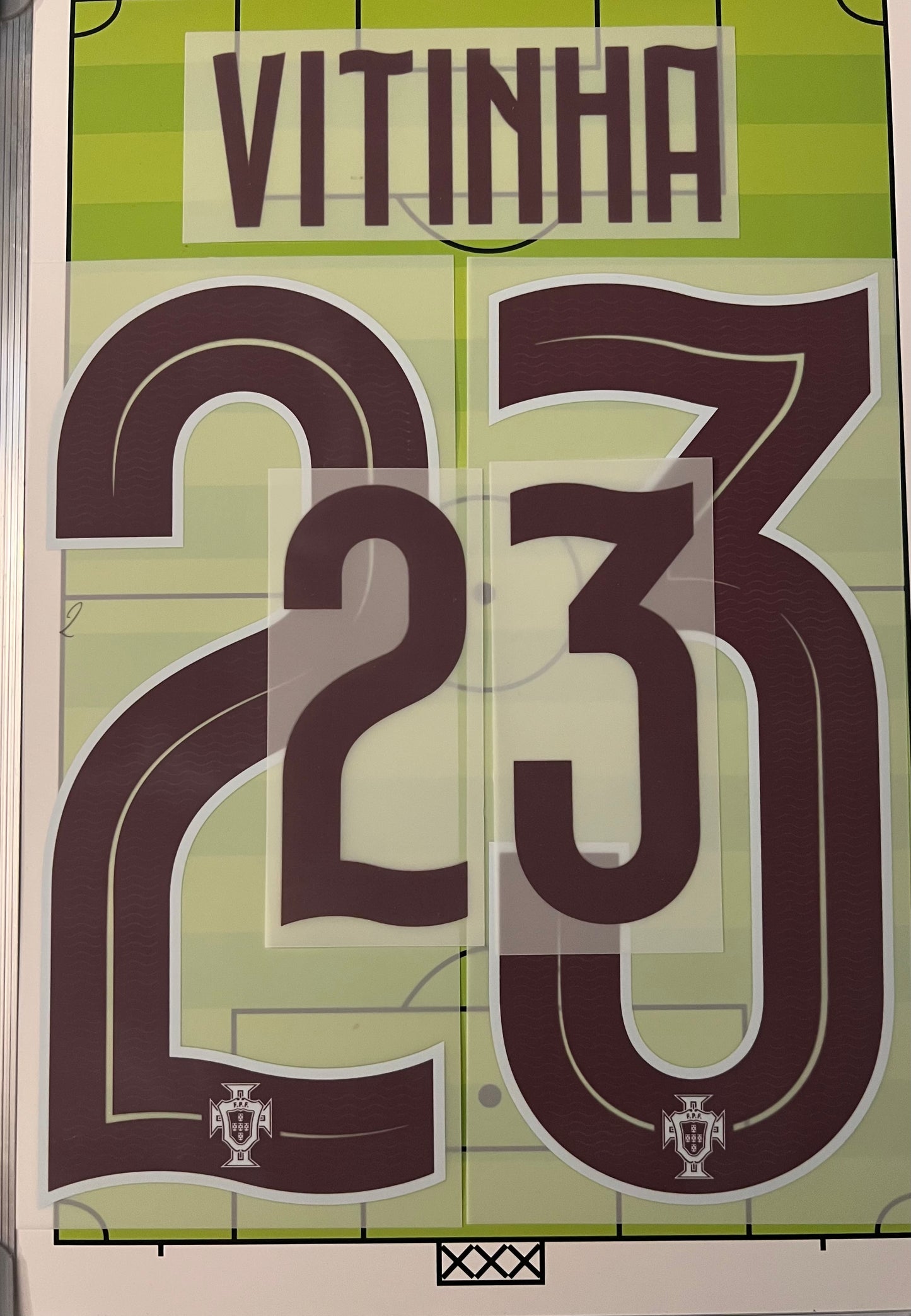 Flocage Nameset Officiel VITINHA #23 Portugal extérieur  Away – Coupe du Monde 2026